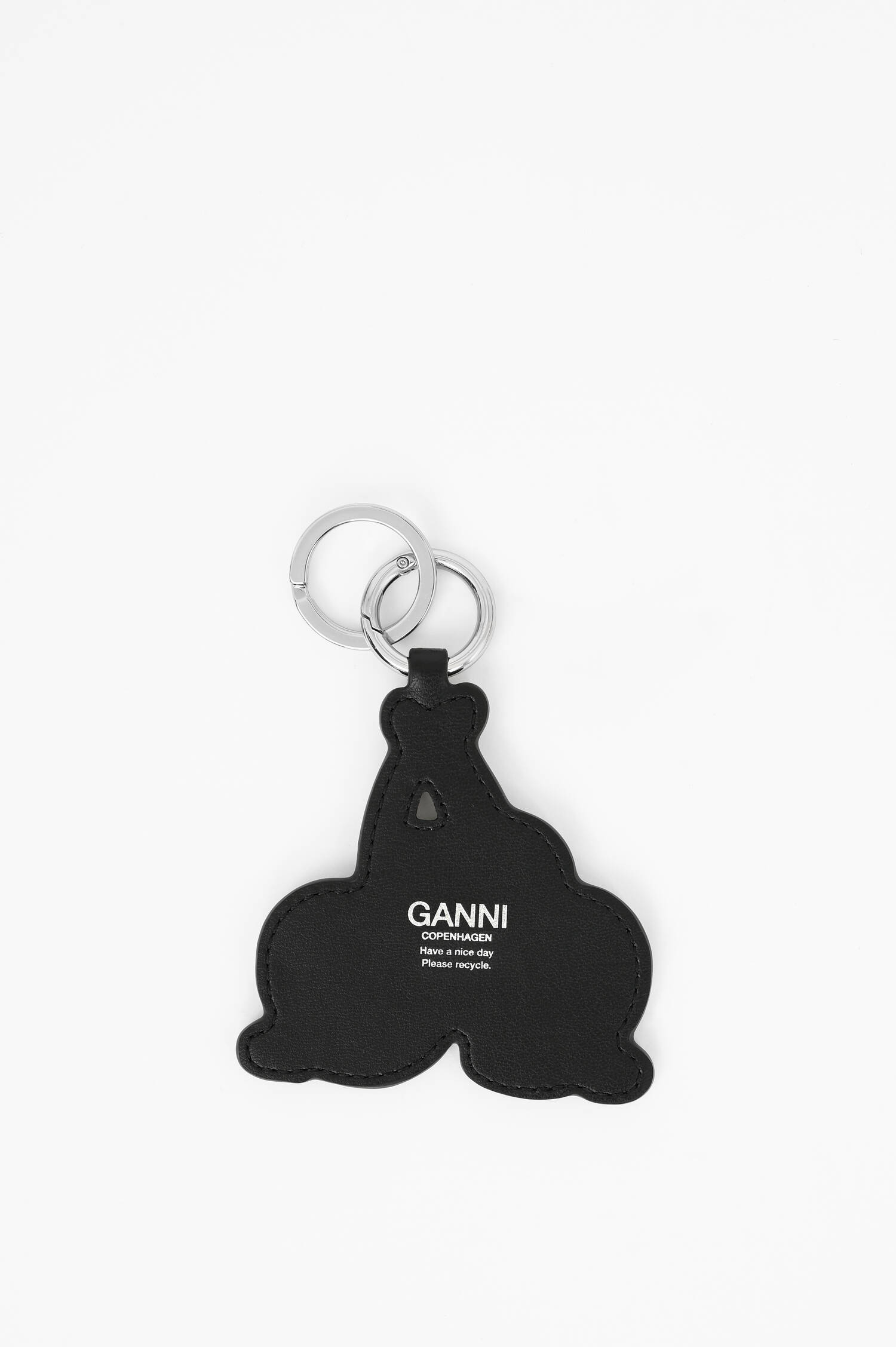 Schlüsselanhänger CHERRY in Schwarz/Rot