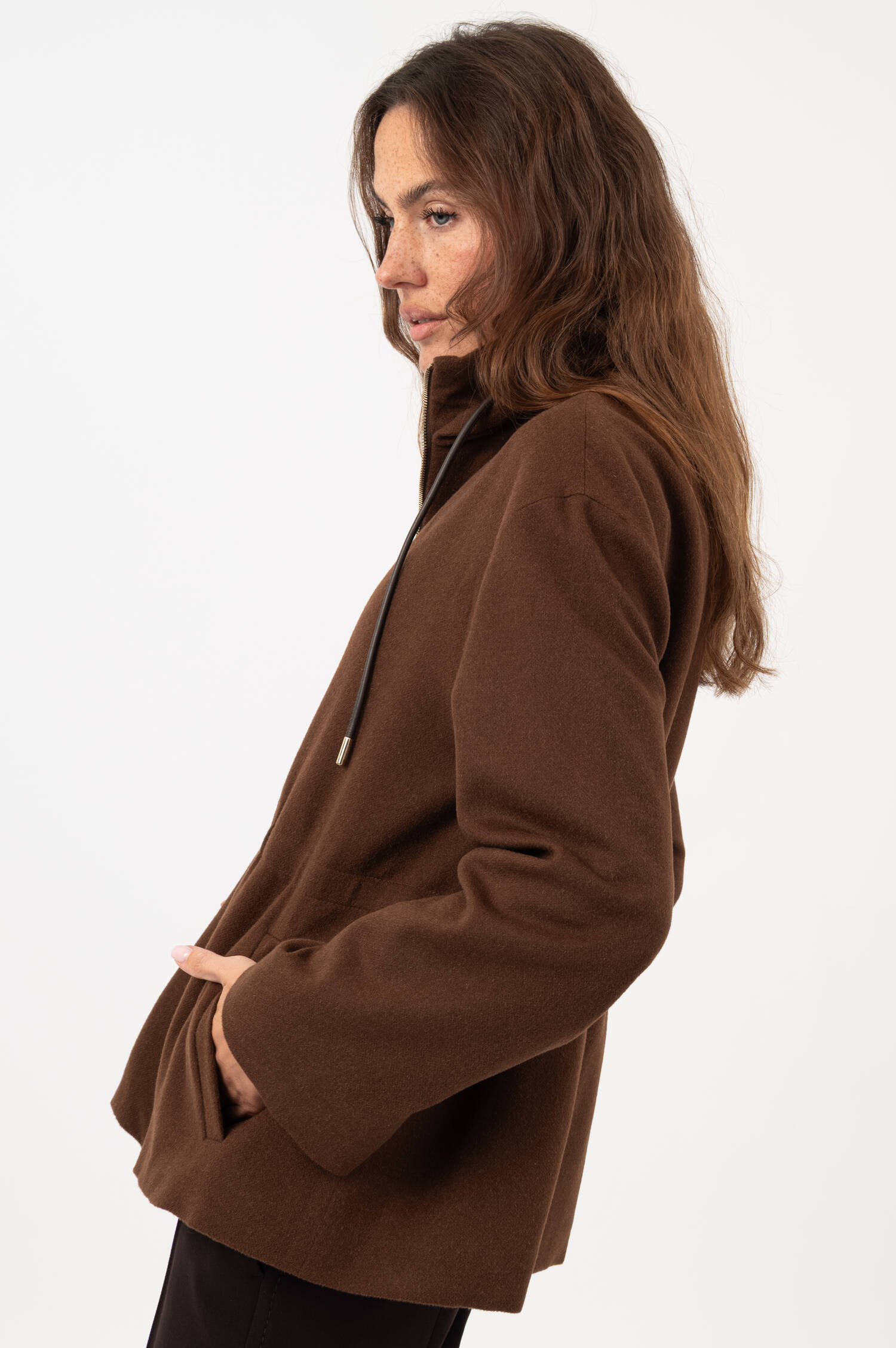 Kameljacke in Braun