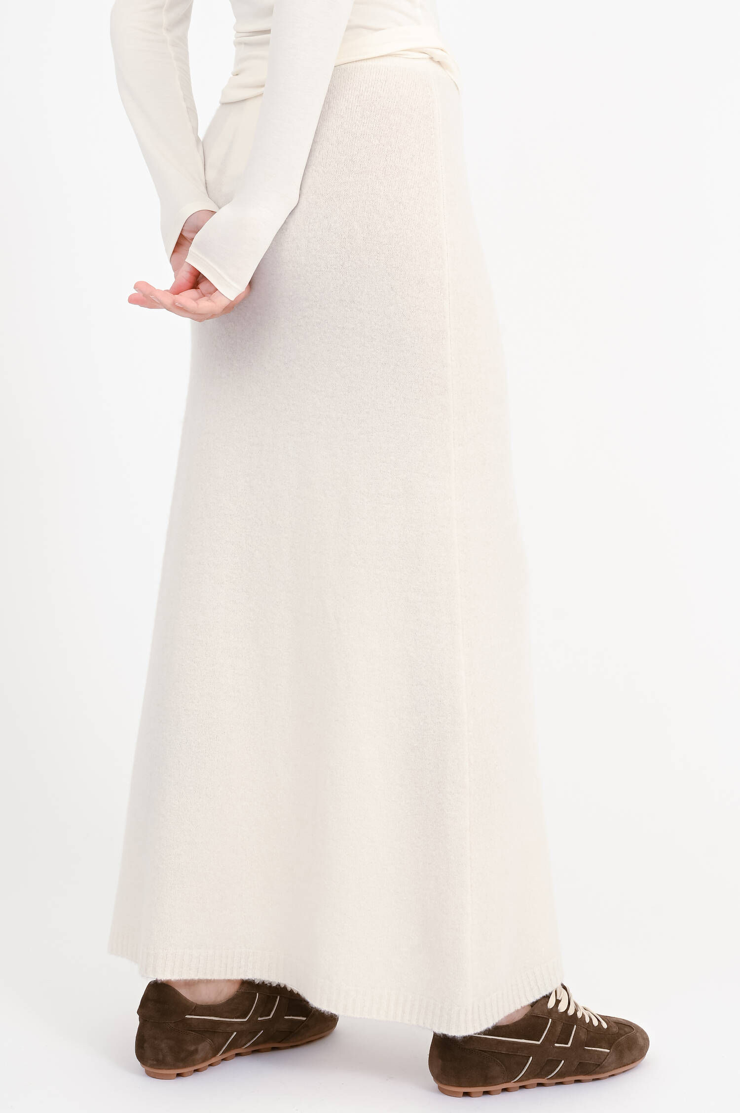 Cashmere-Mix-Rock DORINA in Ivory