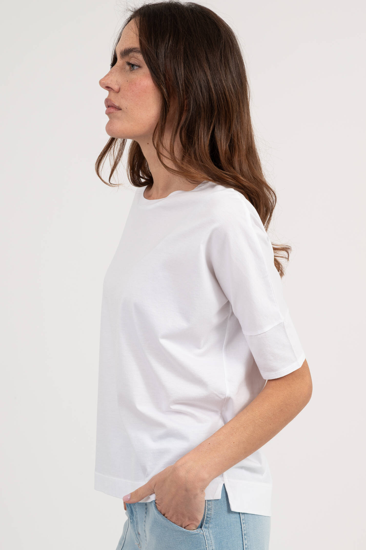 T-Shirt DAISY in Weiß