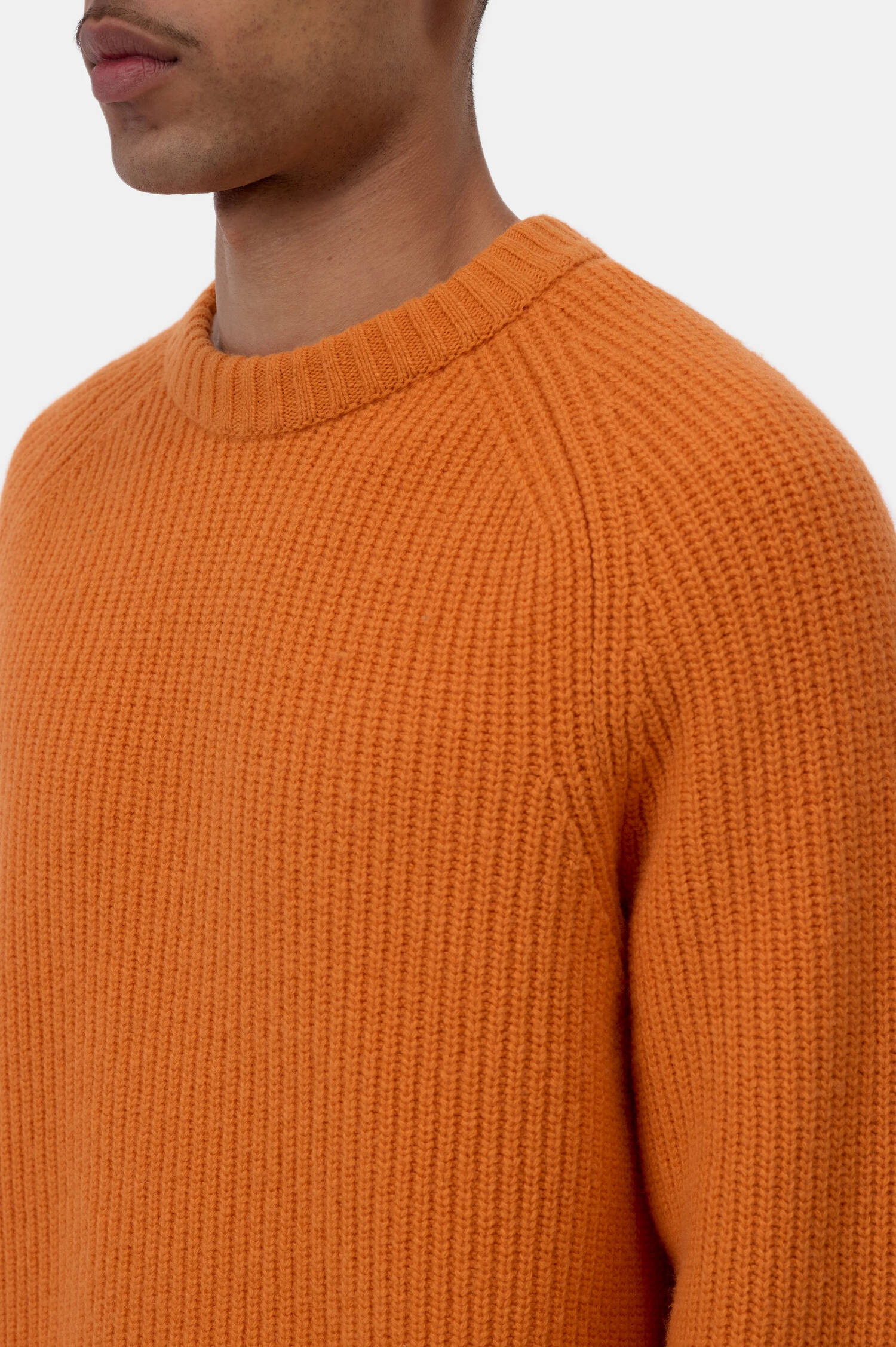 Wollpullover in Orange Wollpullover in Orange