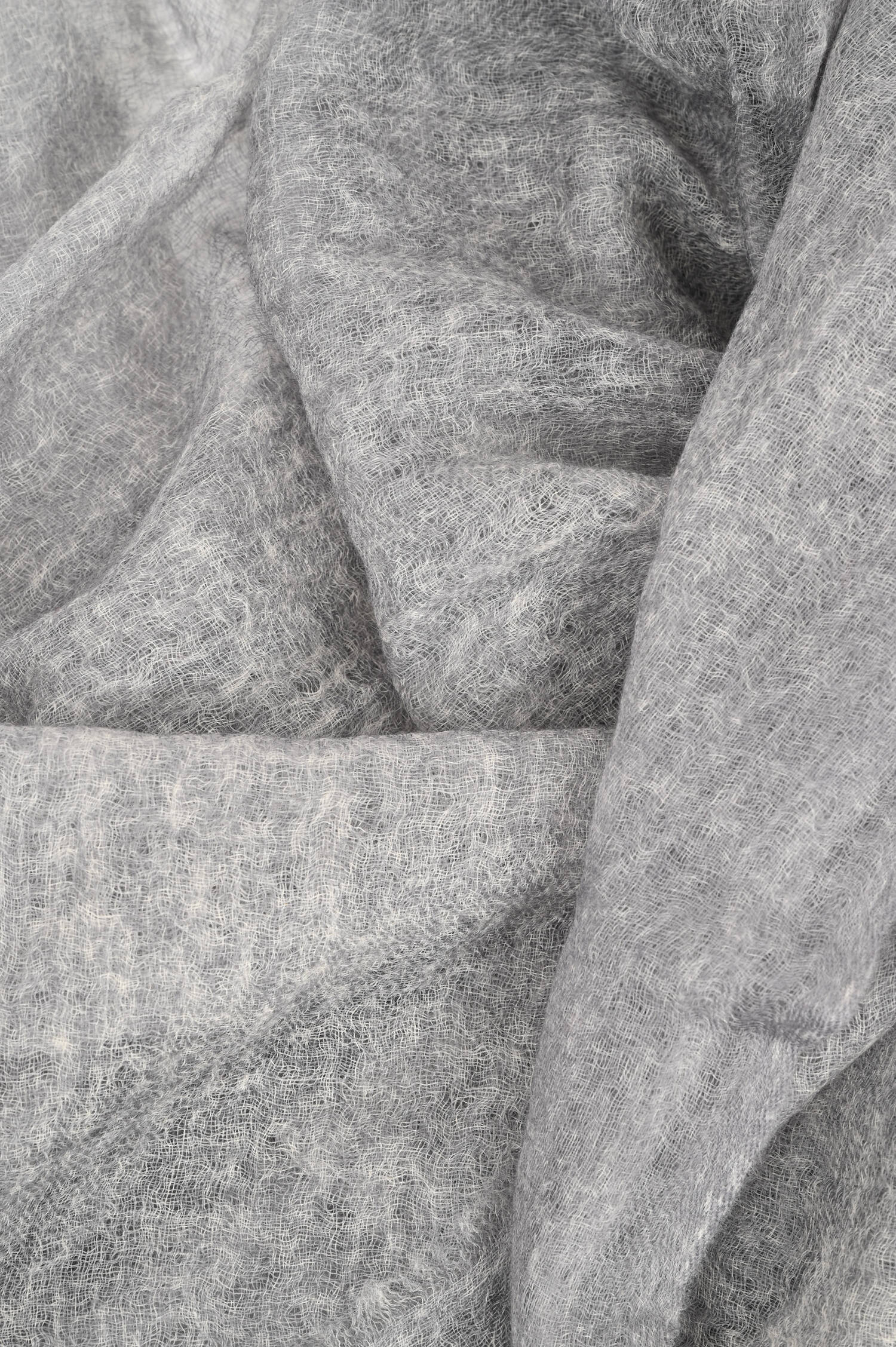 Cashmere-Schal in Hellgrau Cashmere-Schal in Hellgrau