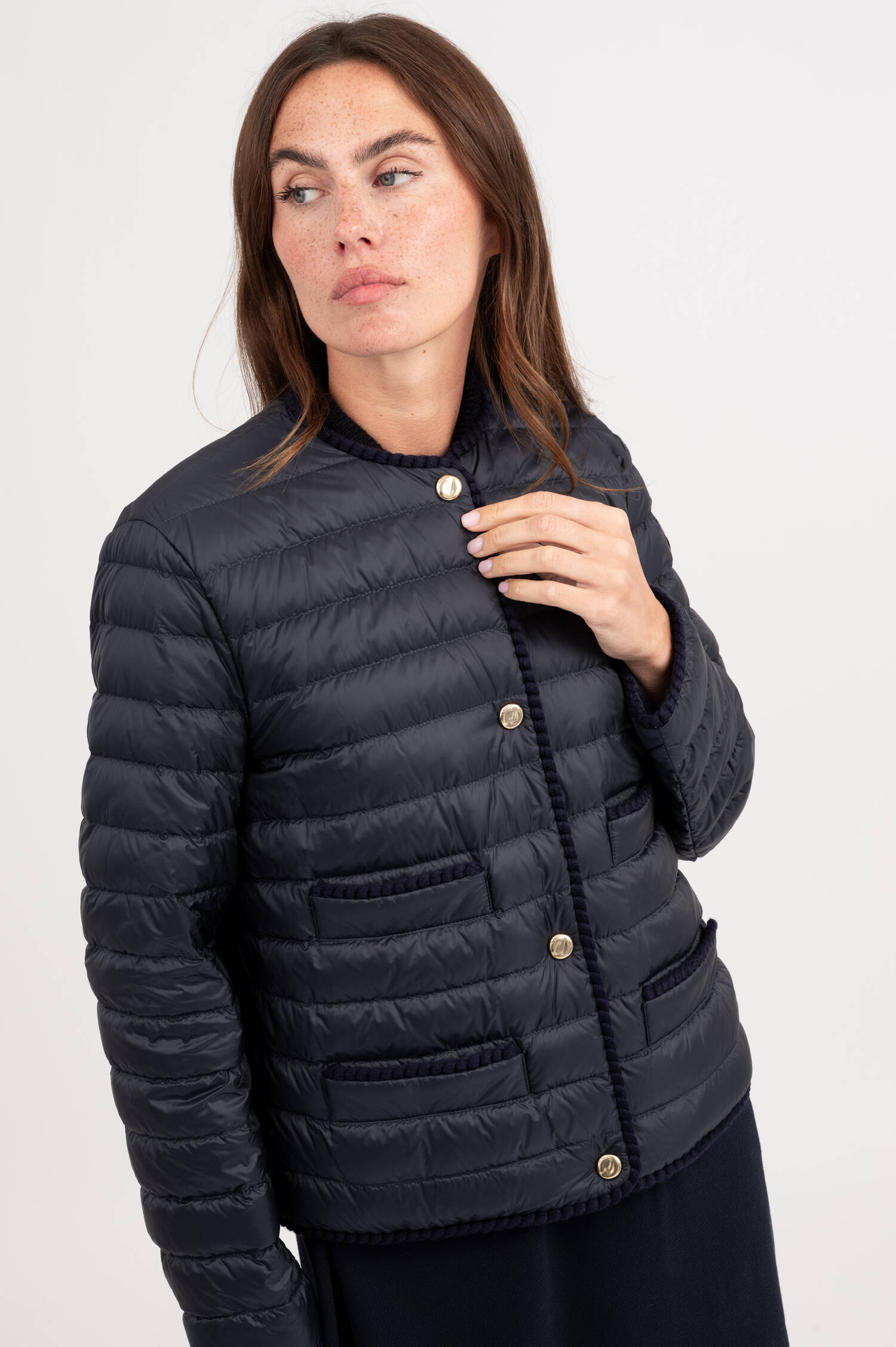 Daunenjacke CIRCATE in Navy