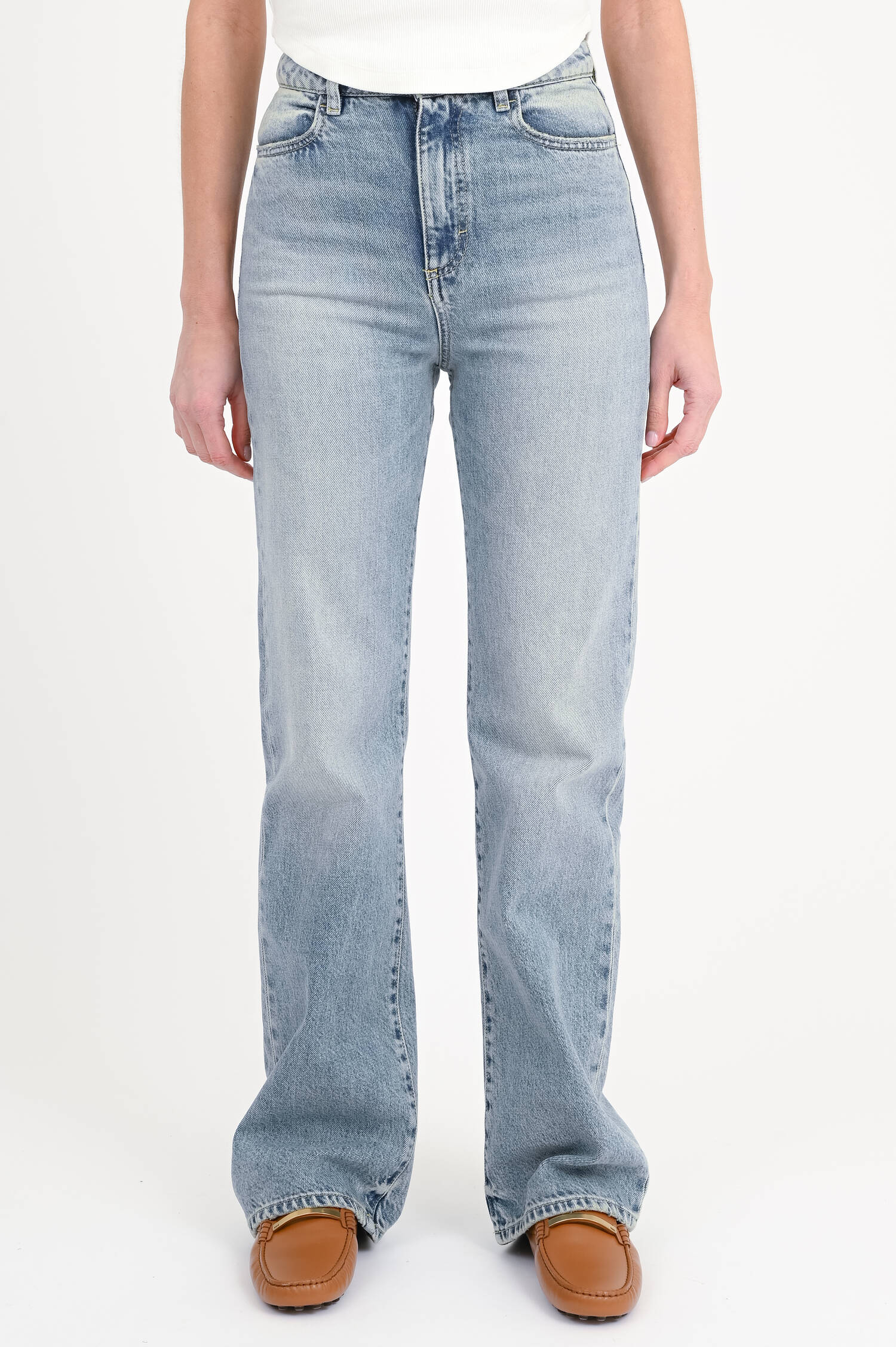 Weite Jeans BLUE in Hellblau