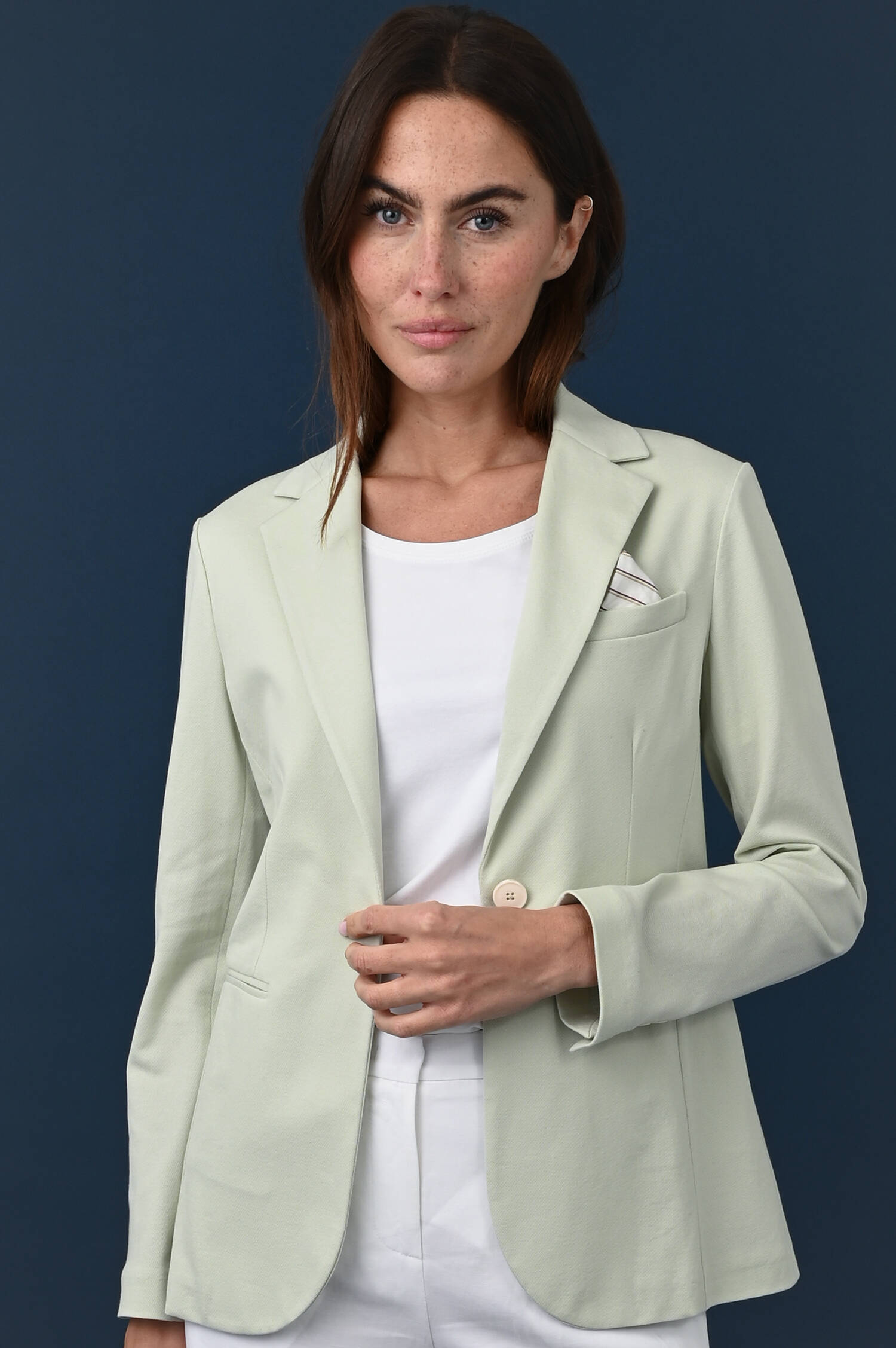 Blazer in Mintgrün