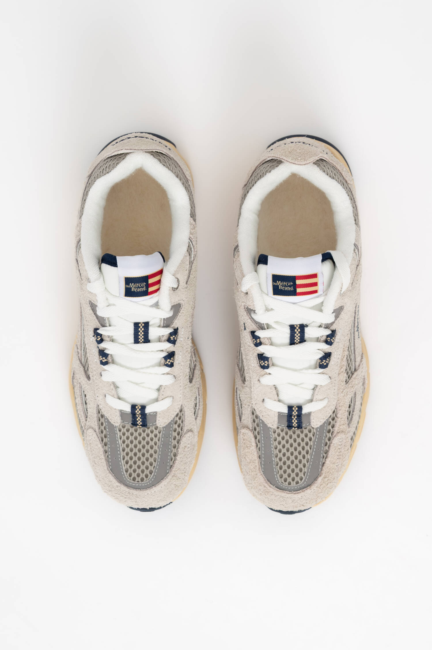 Sneaker RE-RUN AMERICANA in Beige