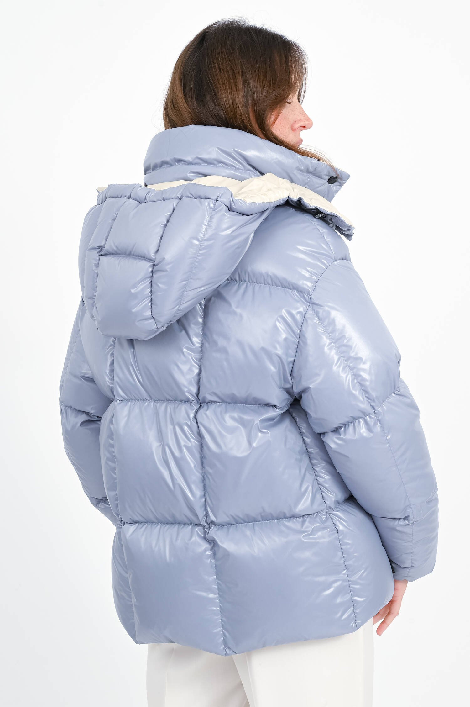 Daunenjacke PARANA mit Stepp-Optik in Hellblau Daunenjacke PARANA mit Stepp-Optik in Hellblau