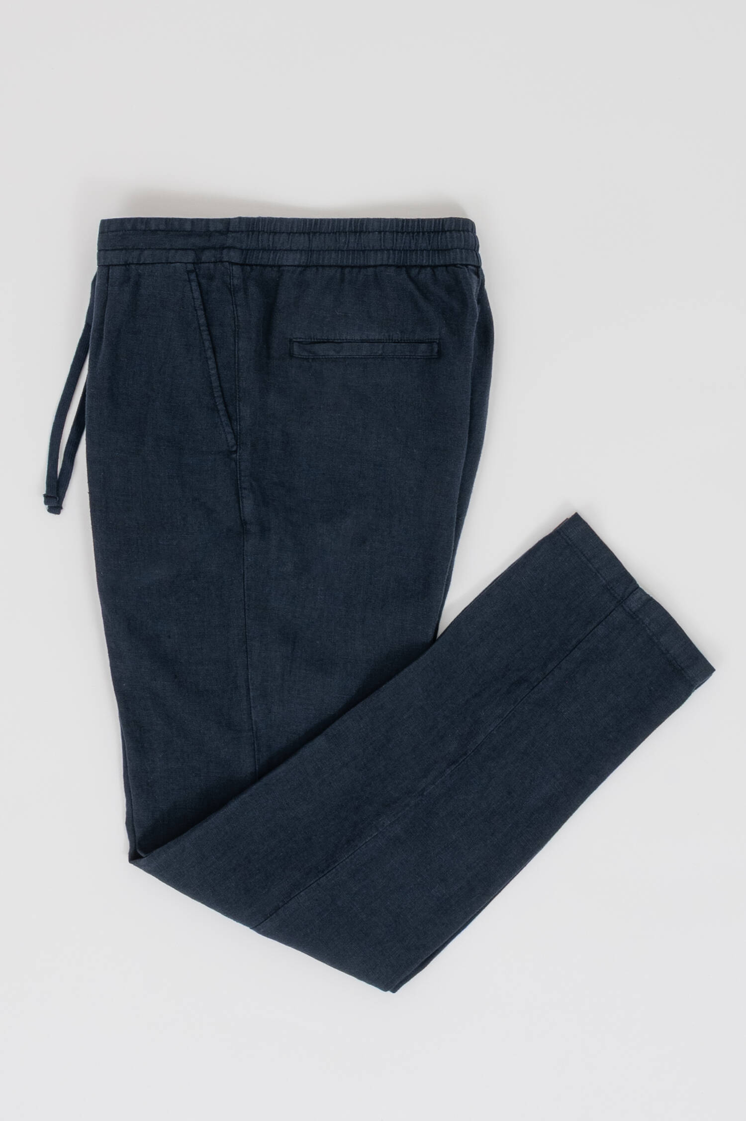 Hose LINEN PANTS in Navy
