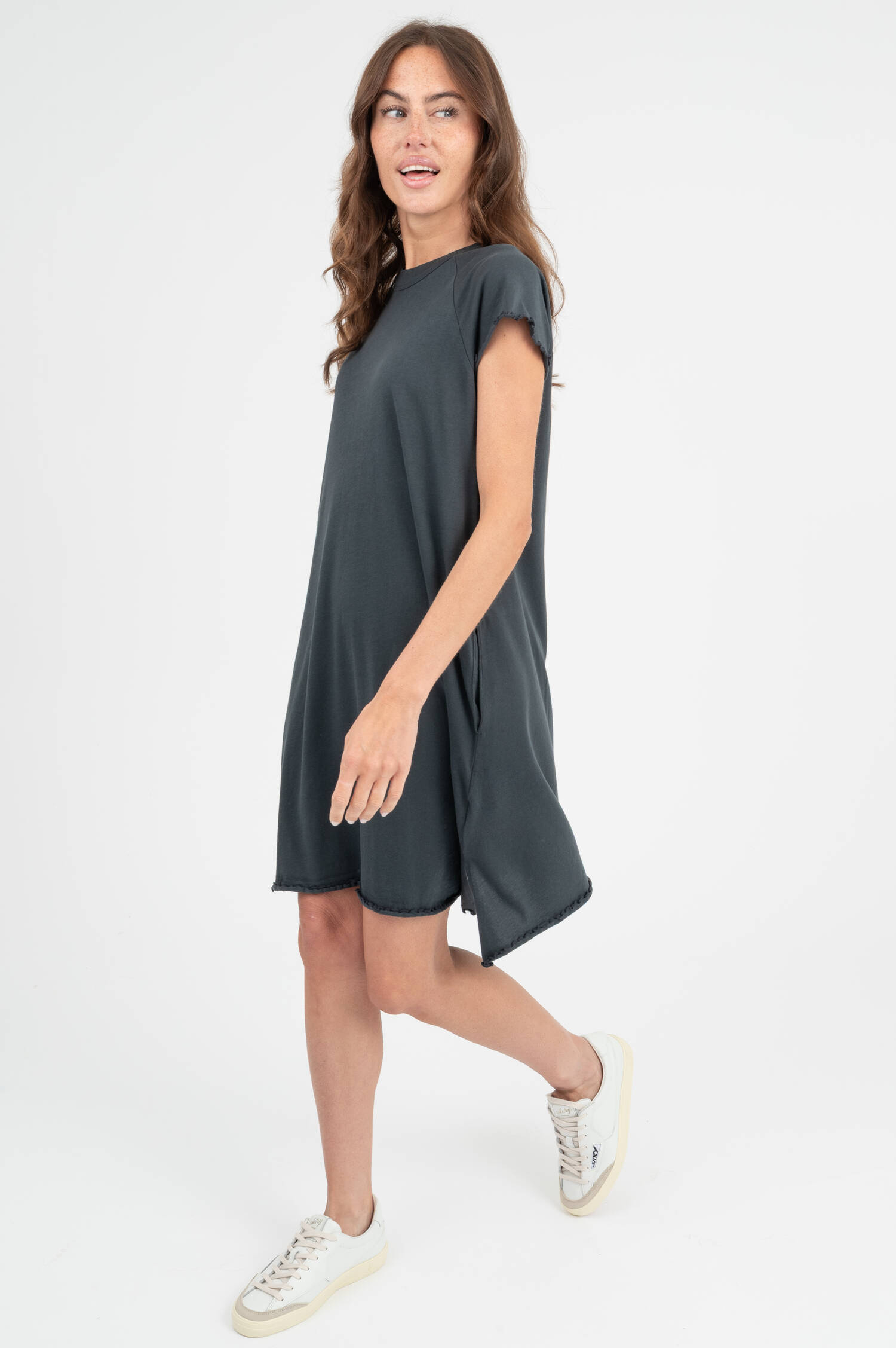Schlupfkleid SHANTI in Anthrazit Schlupfkleid SHANTI in Anthrazit