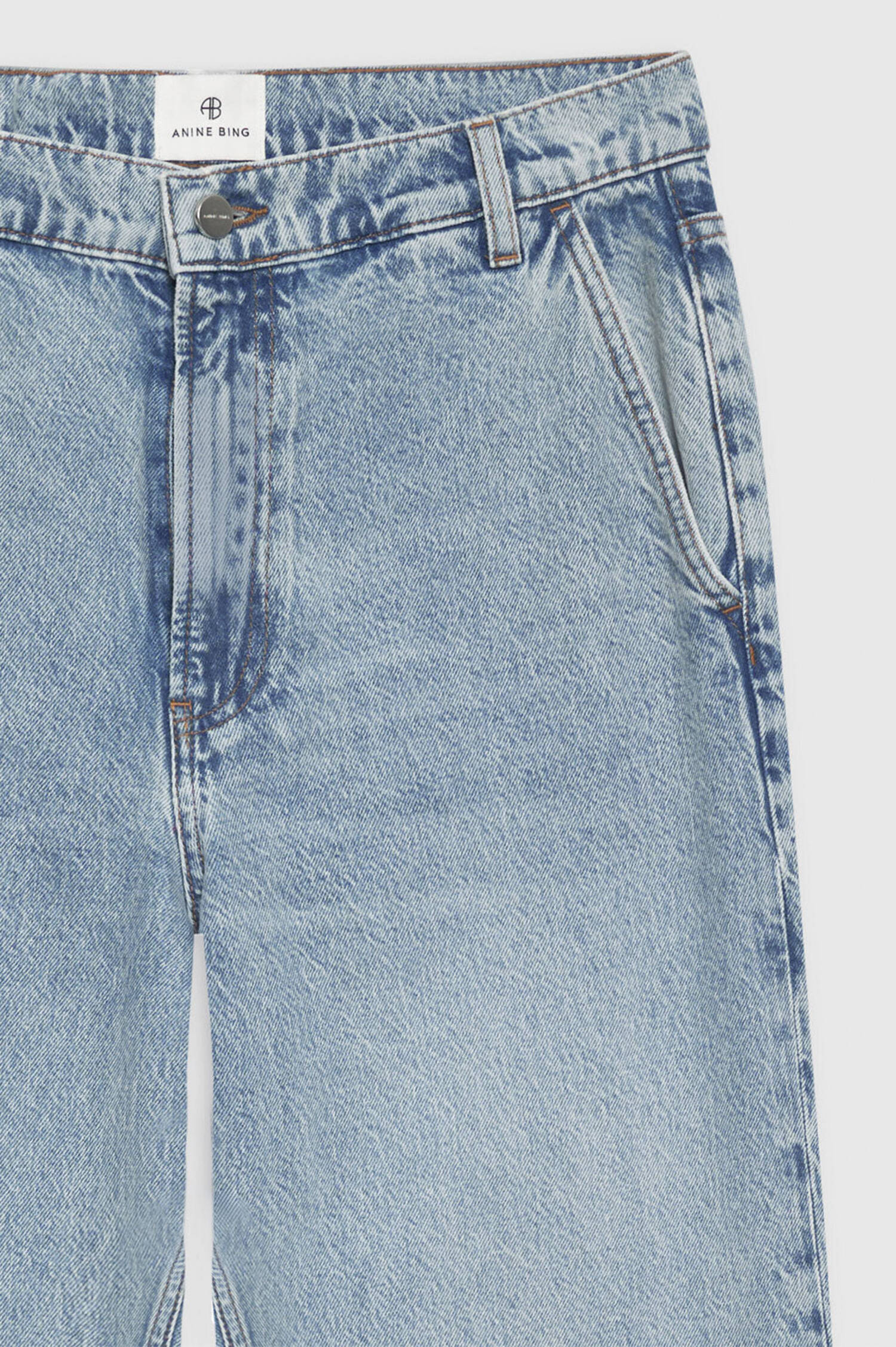 Jeans BRILEY mit Ziernaht in Hellblau