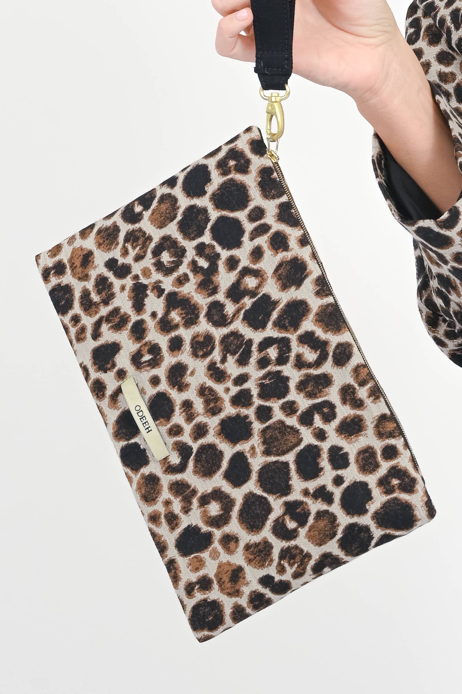 Clutch mit Leo-Print Clutch mit Leo-Print