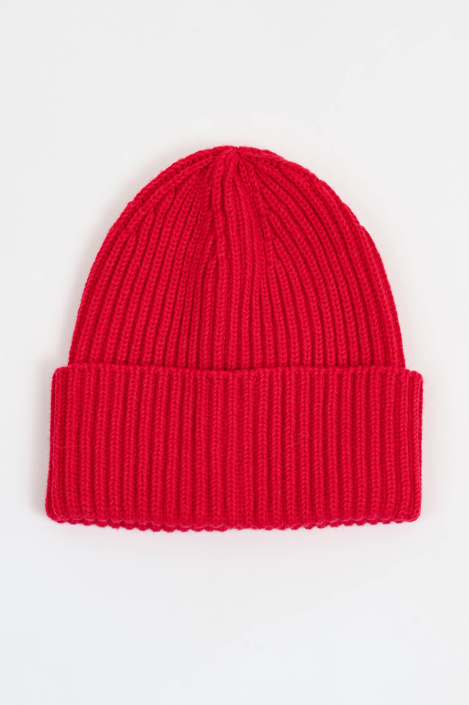 Midi-Mütze BARI aus Cashmere in Rot Midi-Mütze BARI aus Cashmere in Rot