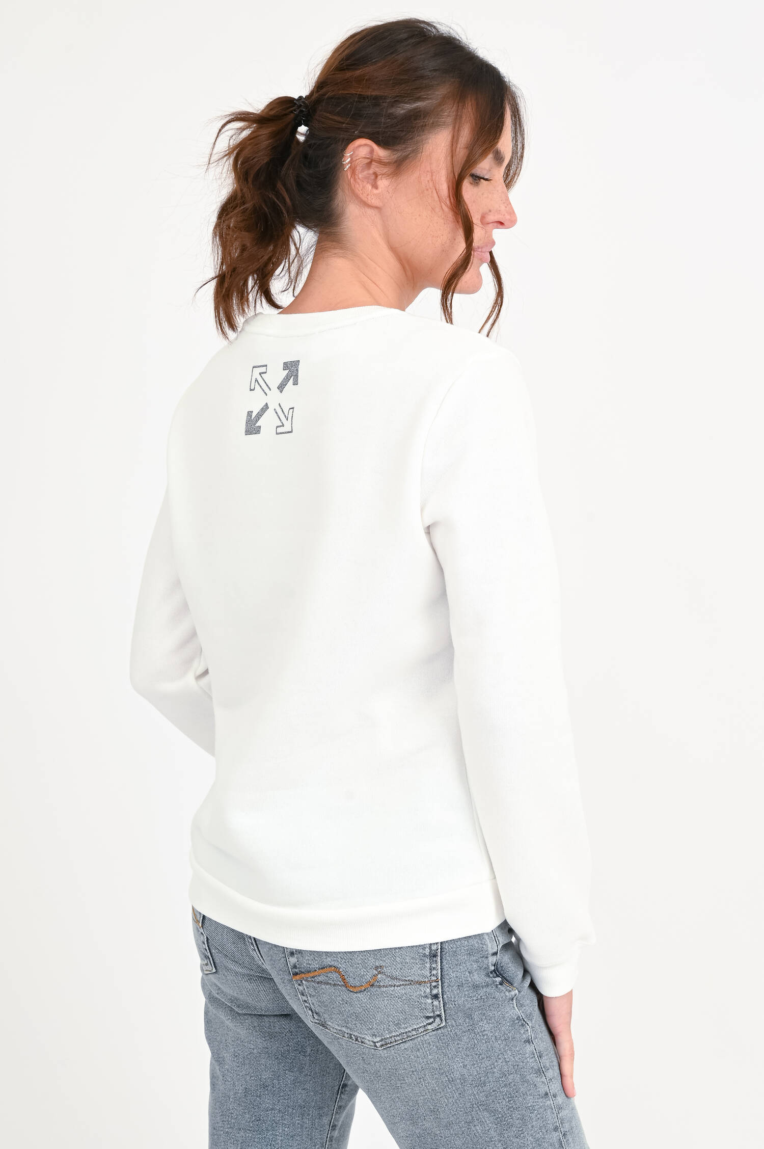 Tweety-Sweatshirt in Weiß