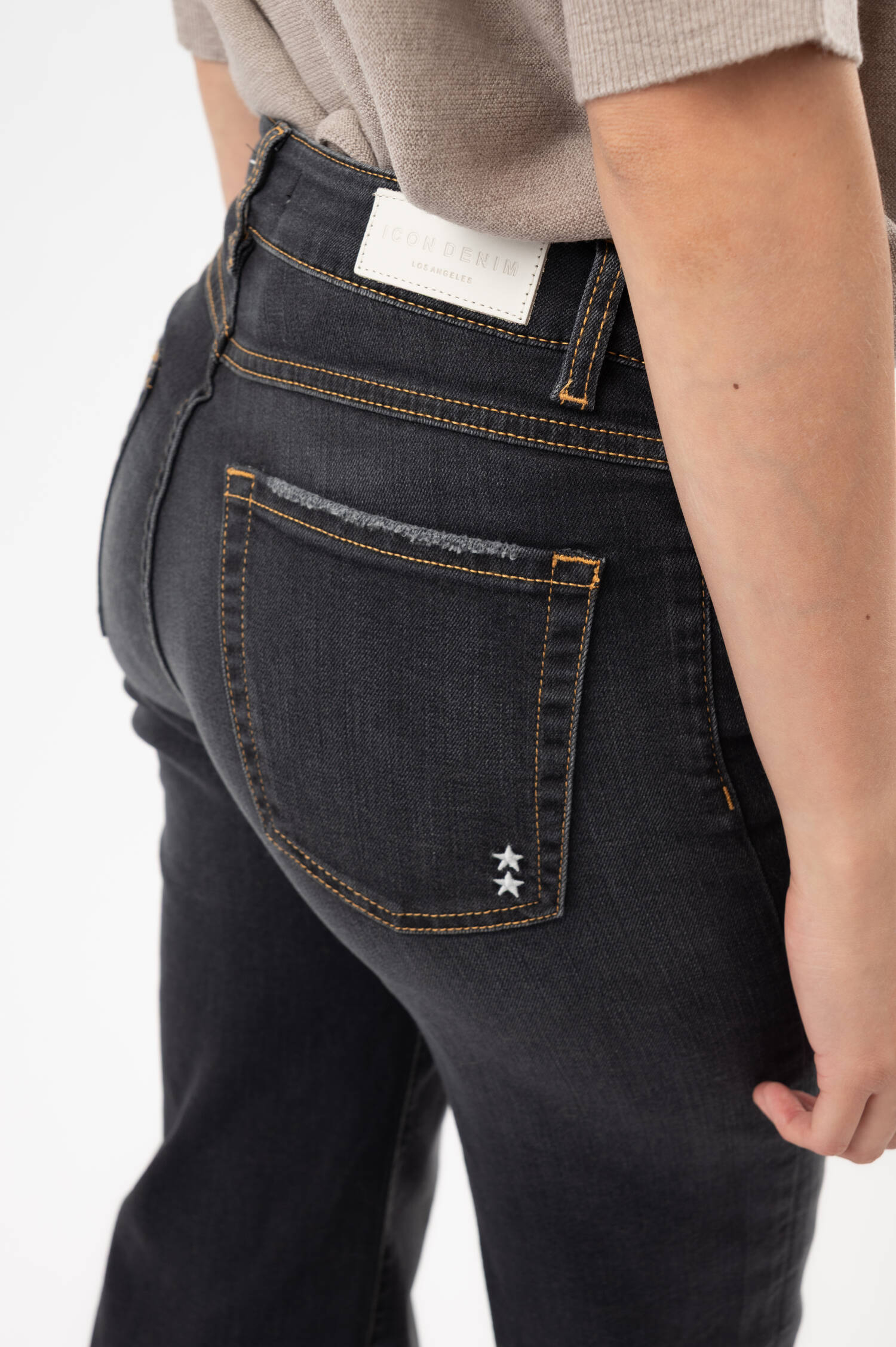 Jeans in schwarz