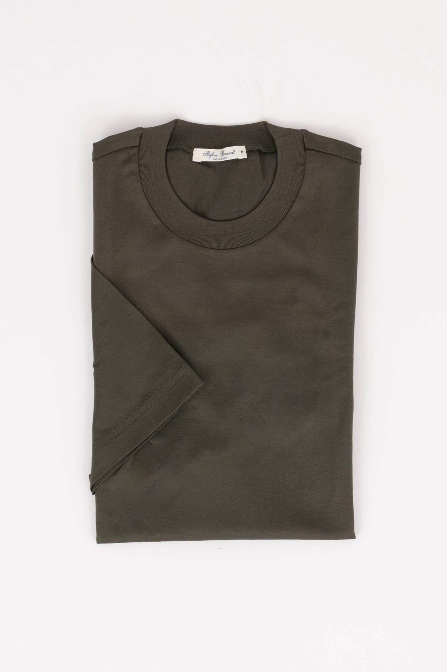 T-Shirt in Dunkelgrün