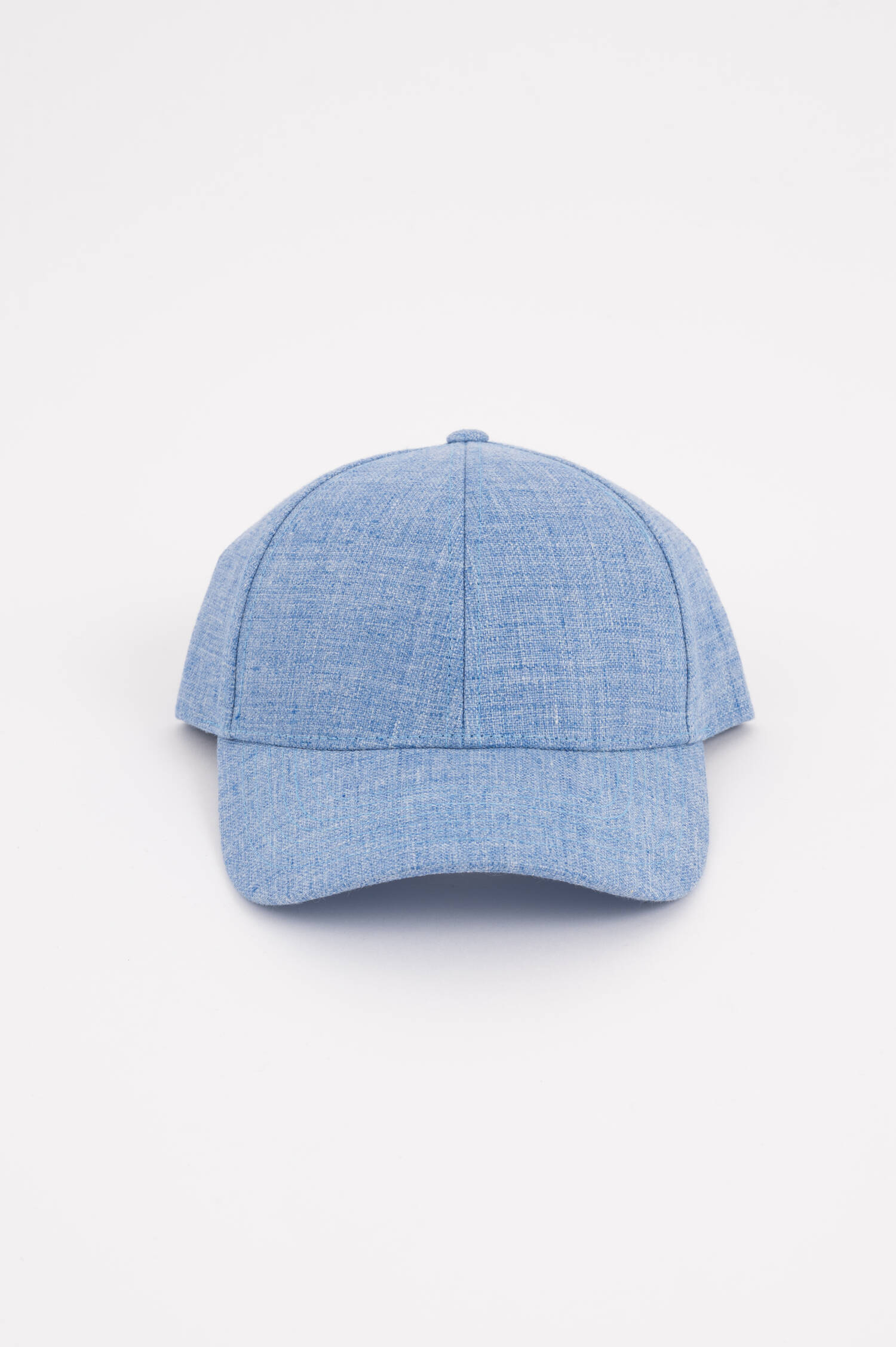 Leinen Basecap LIN in Hellblau