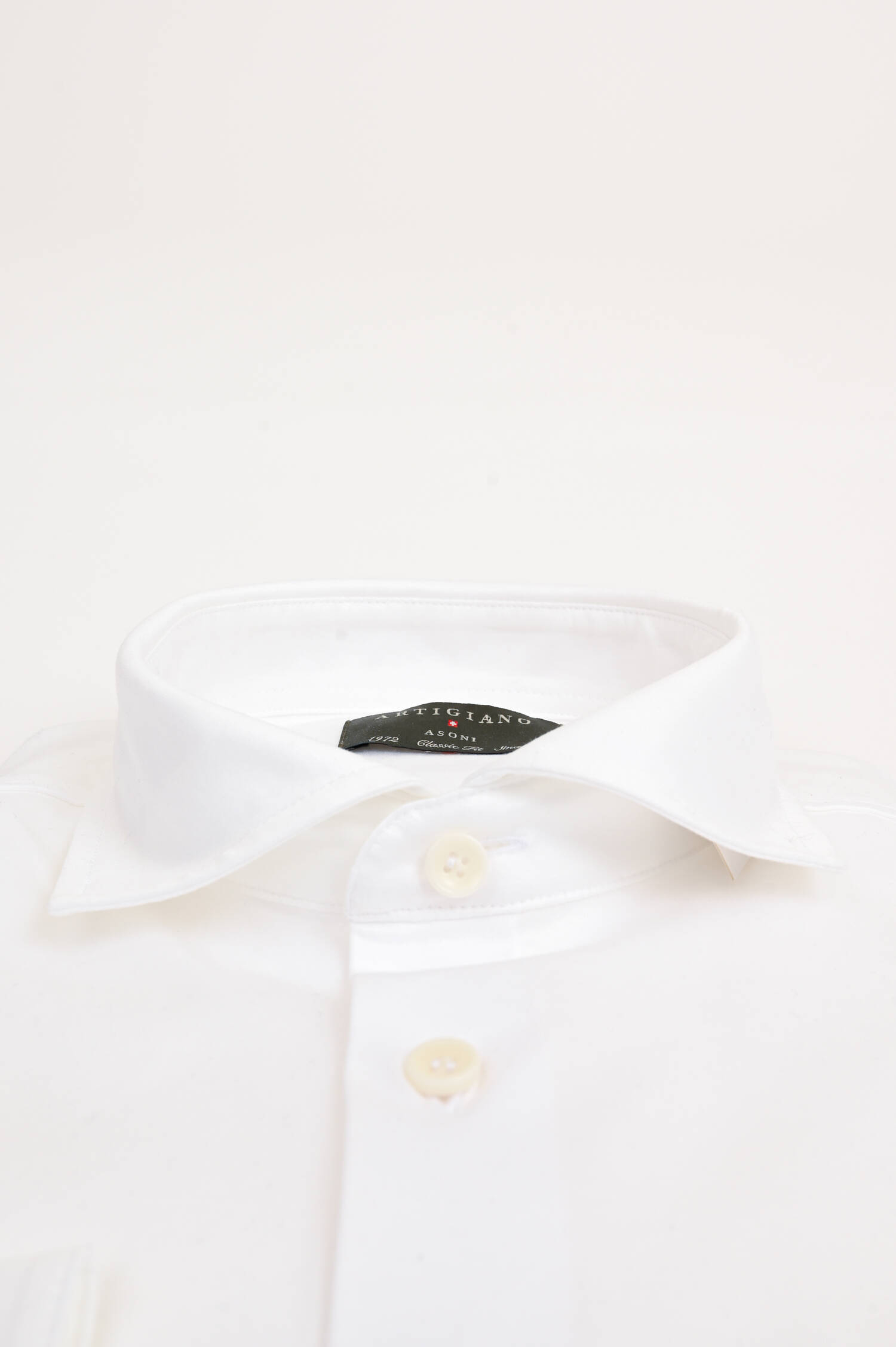 Hemd aus Baumwolle in Weiß