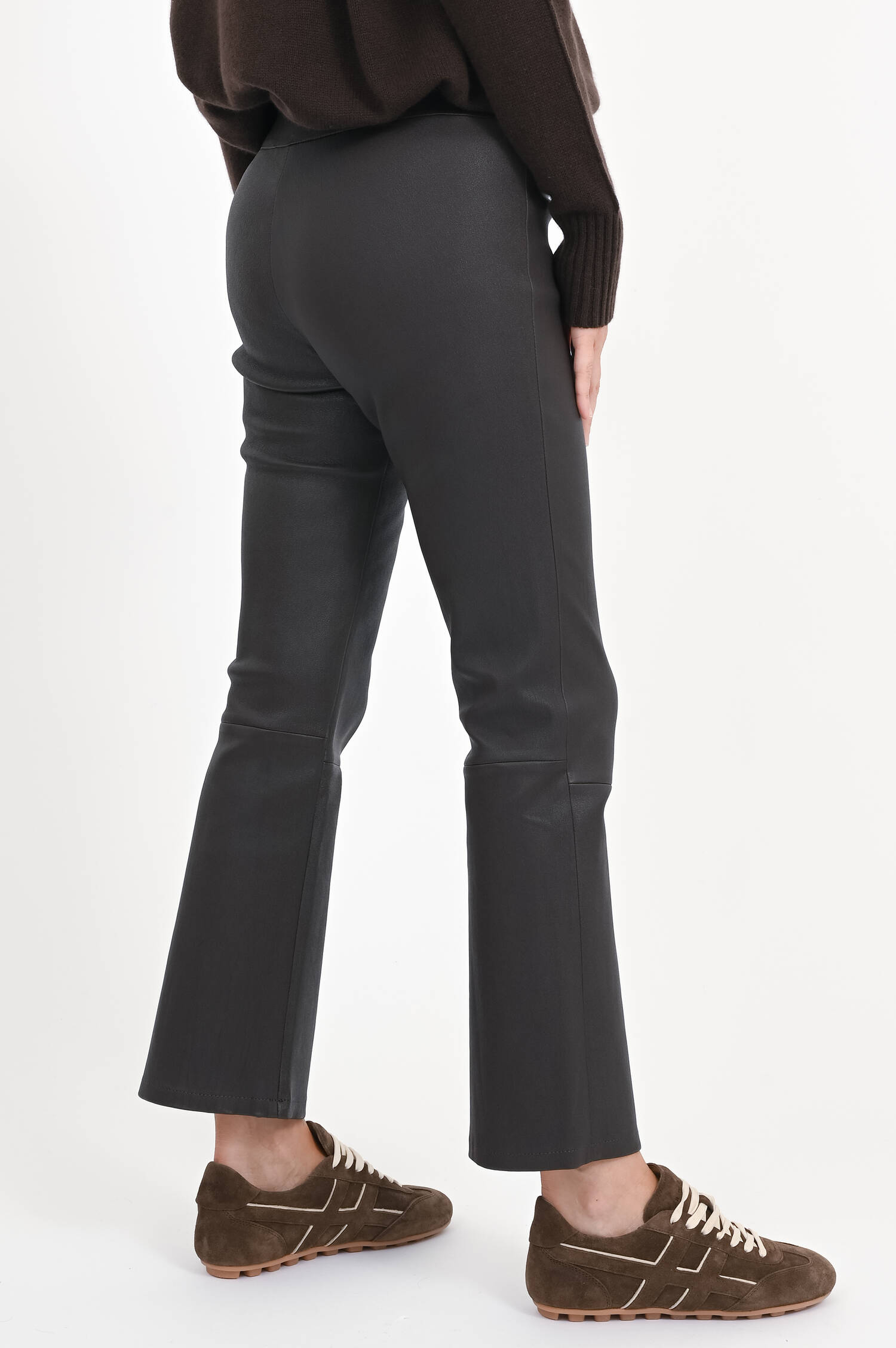 Lederhose ZARAGOLA in Dunkelbraun