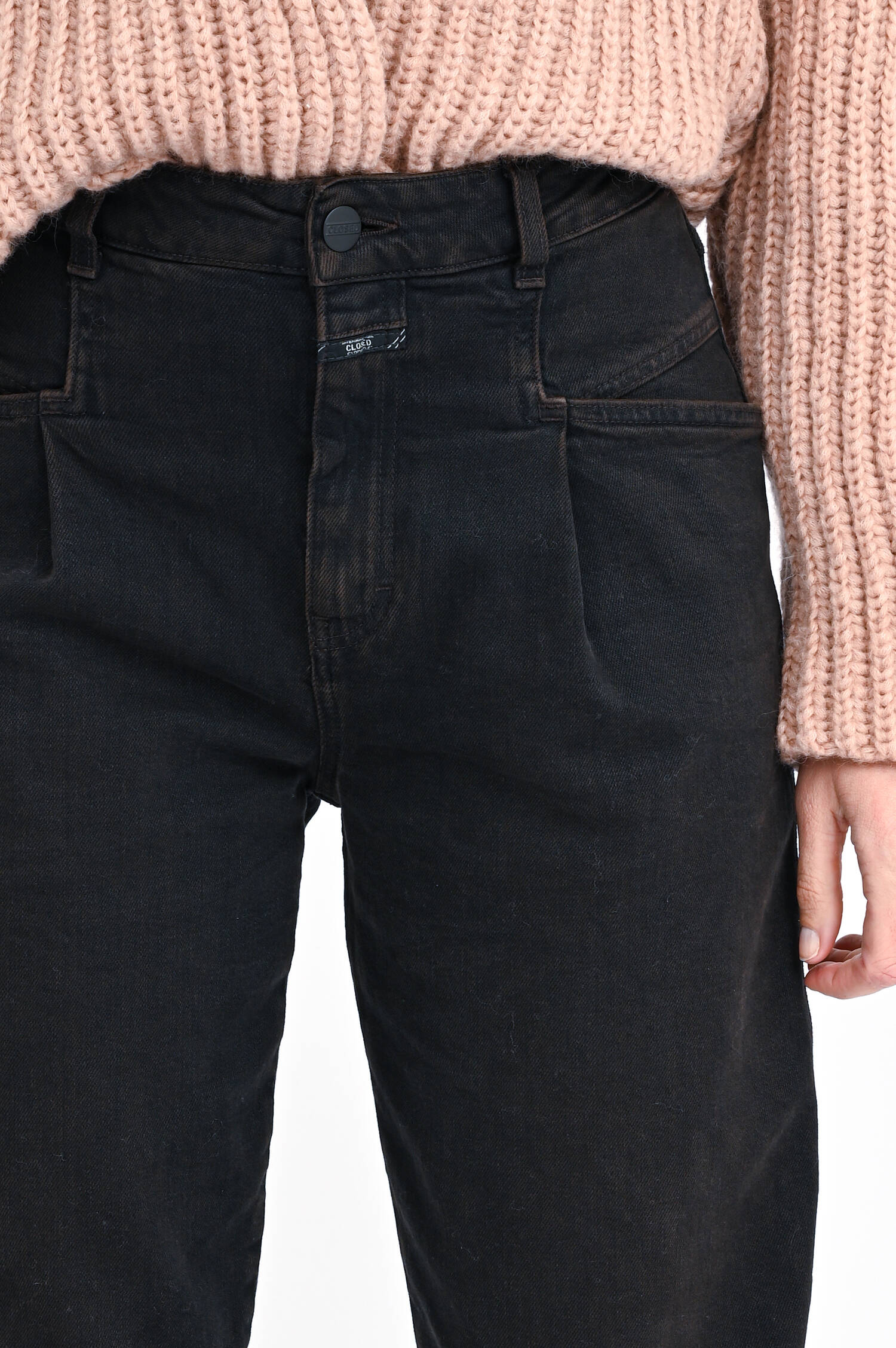 Jeans PEARL aus Bio-Baumwolle in Anthrazit Jeans PEARL aus Bio-Baumwolle in Anthrazit