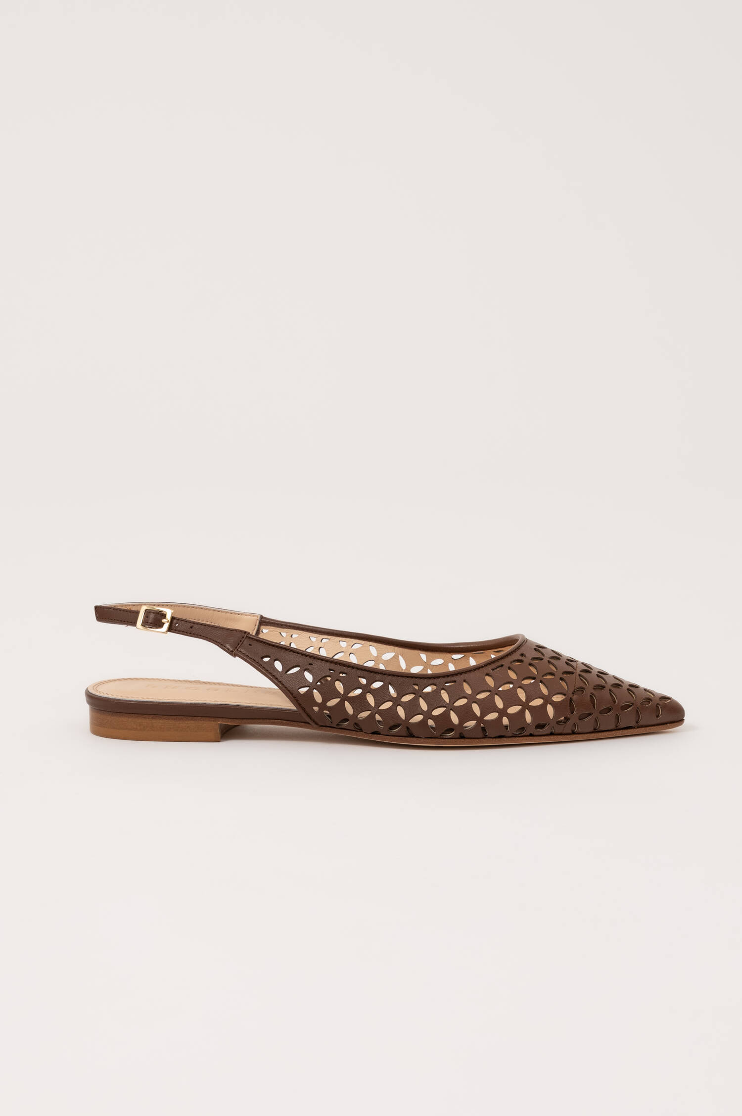 Slingback ROBERTO in Braun
