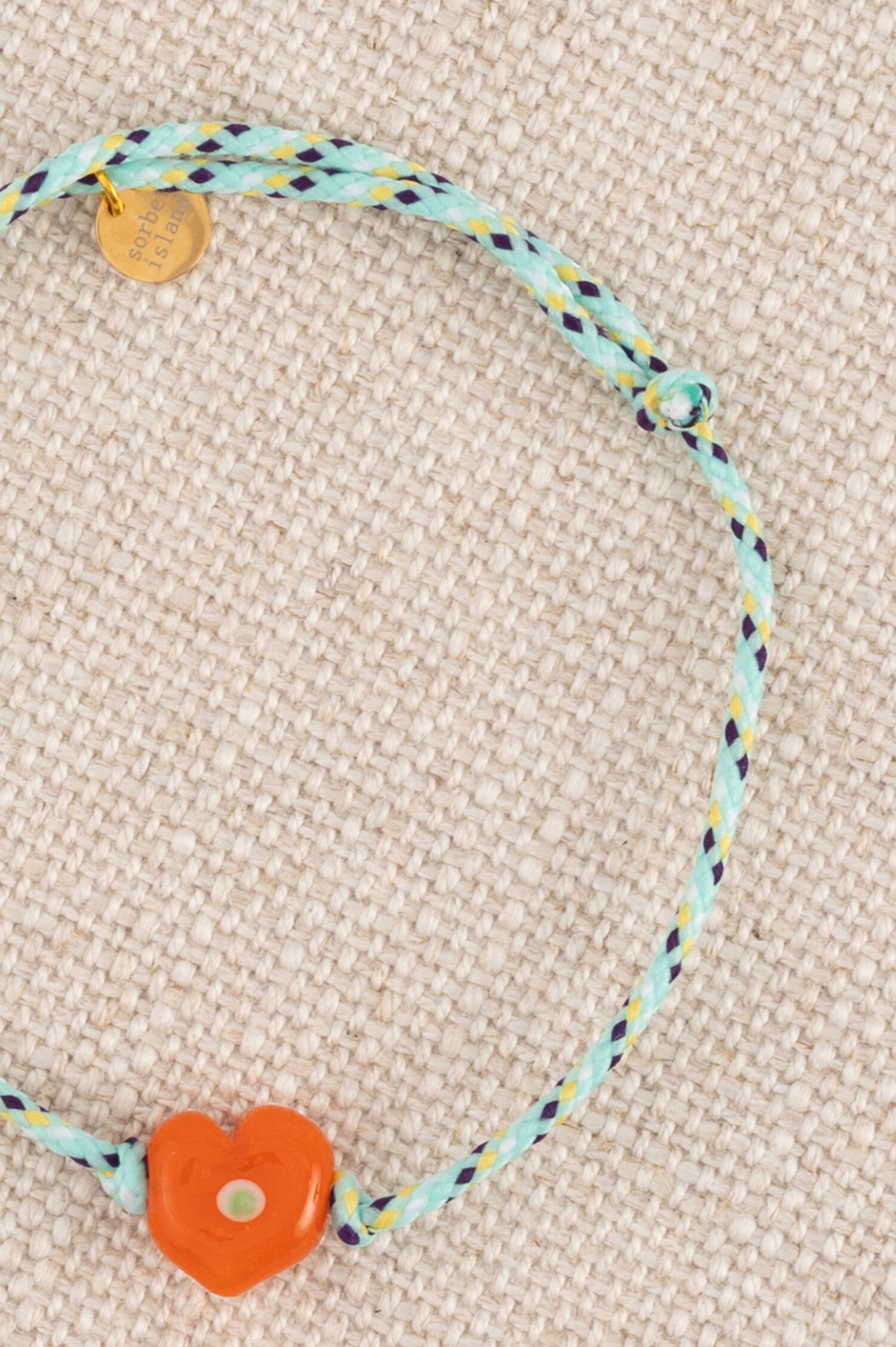 Armband mit Glass-Perle in Orange Armband mit Glass-Perle in Orange