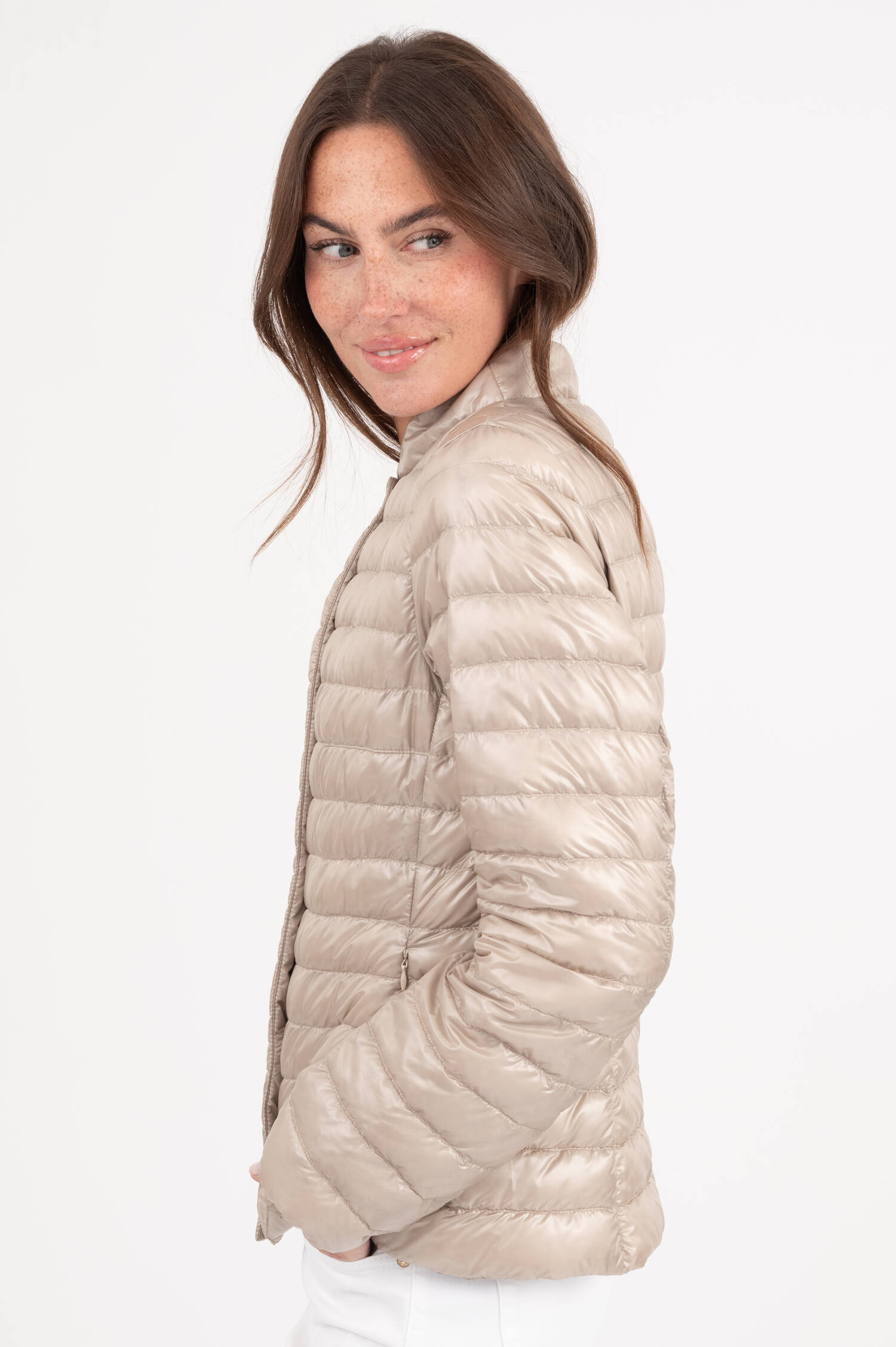Daunenjacke ELENA in Beige Daunenjacke ELENA in Beige