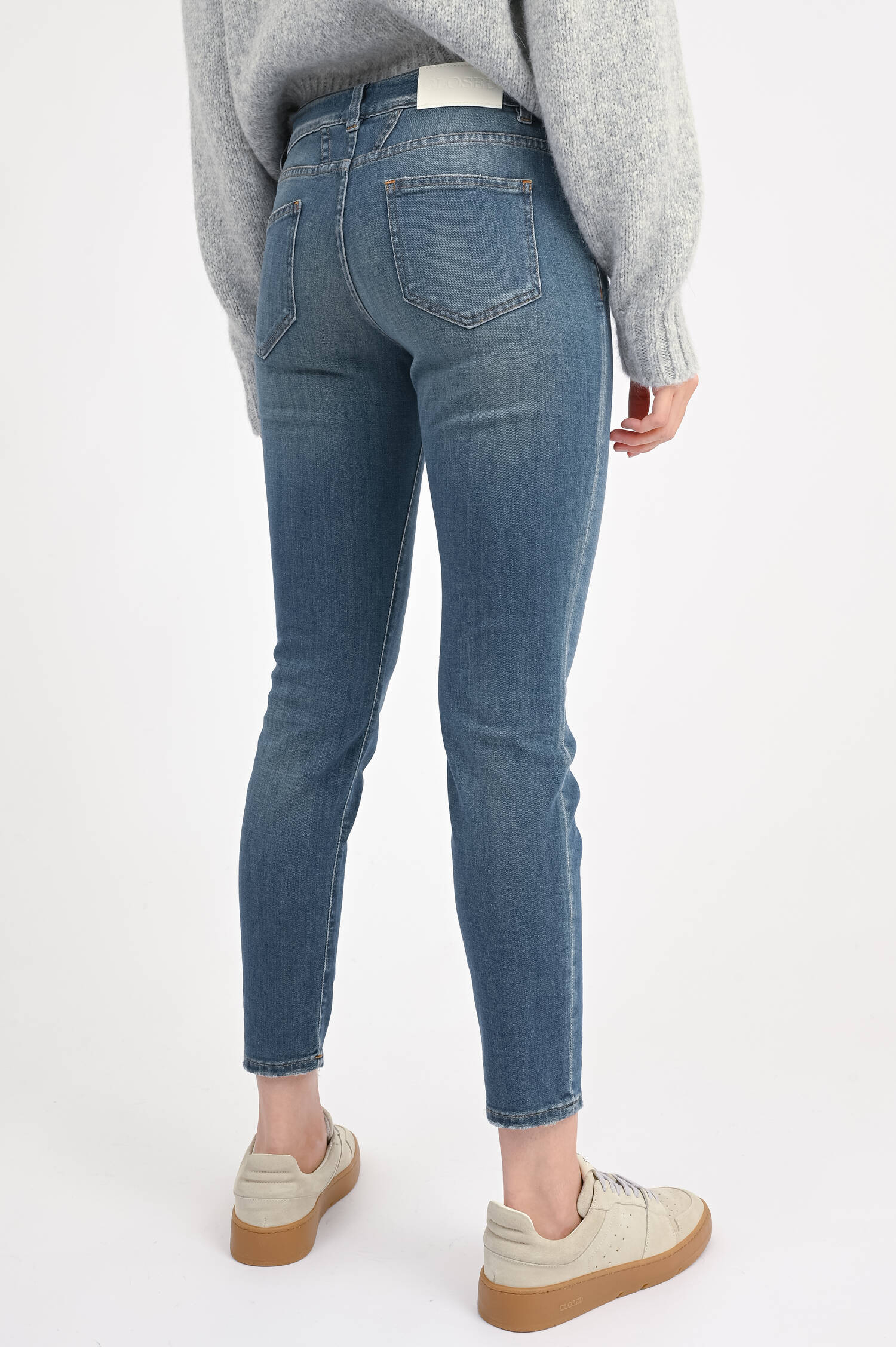  Slim Fit Jeans Baker in Mittelblau