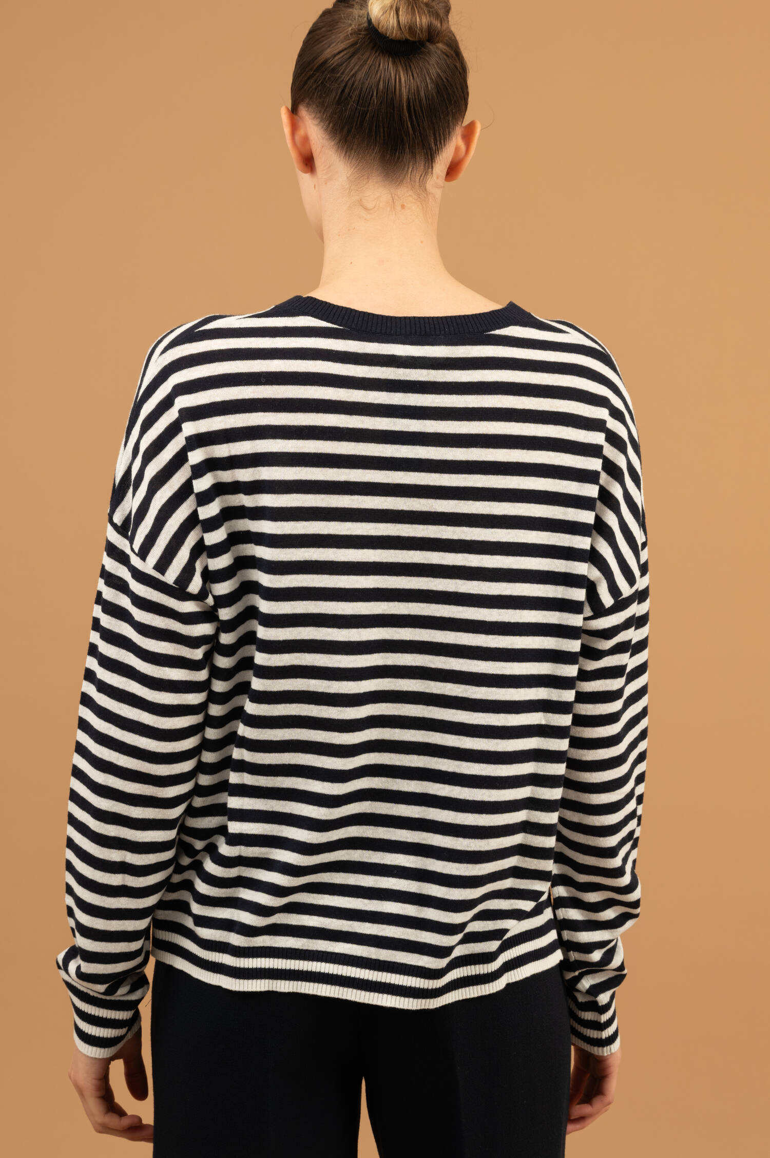 Langarm Ringelshirt in Navy/Weiß Langarm Ringelshirt in Navy/Weiß