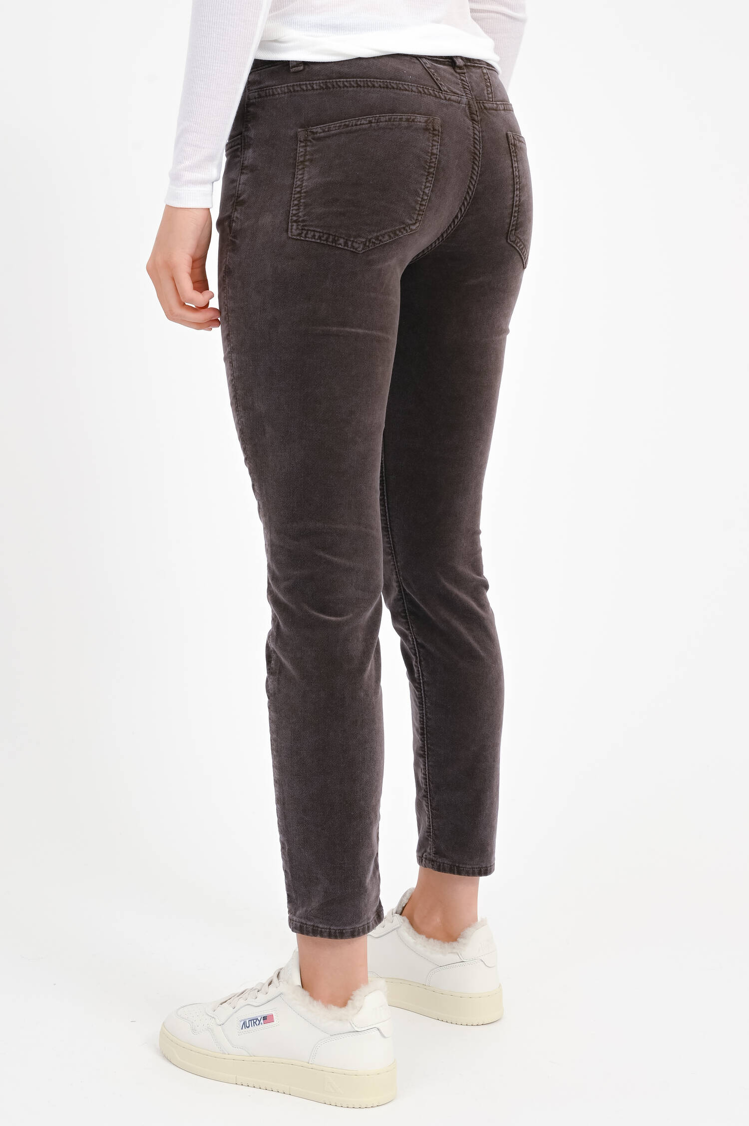 Samt Hose BAKER in Graubraun Samt Hose BAKER in Graubraun