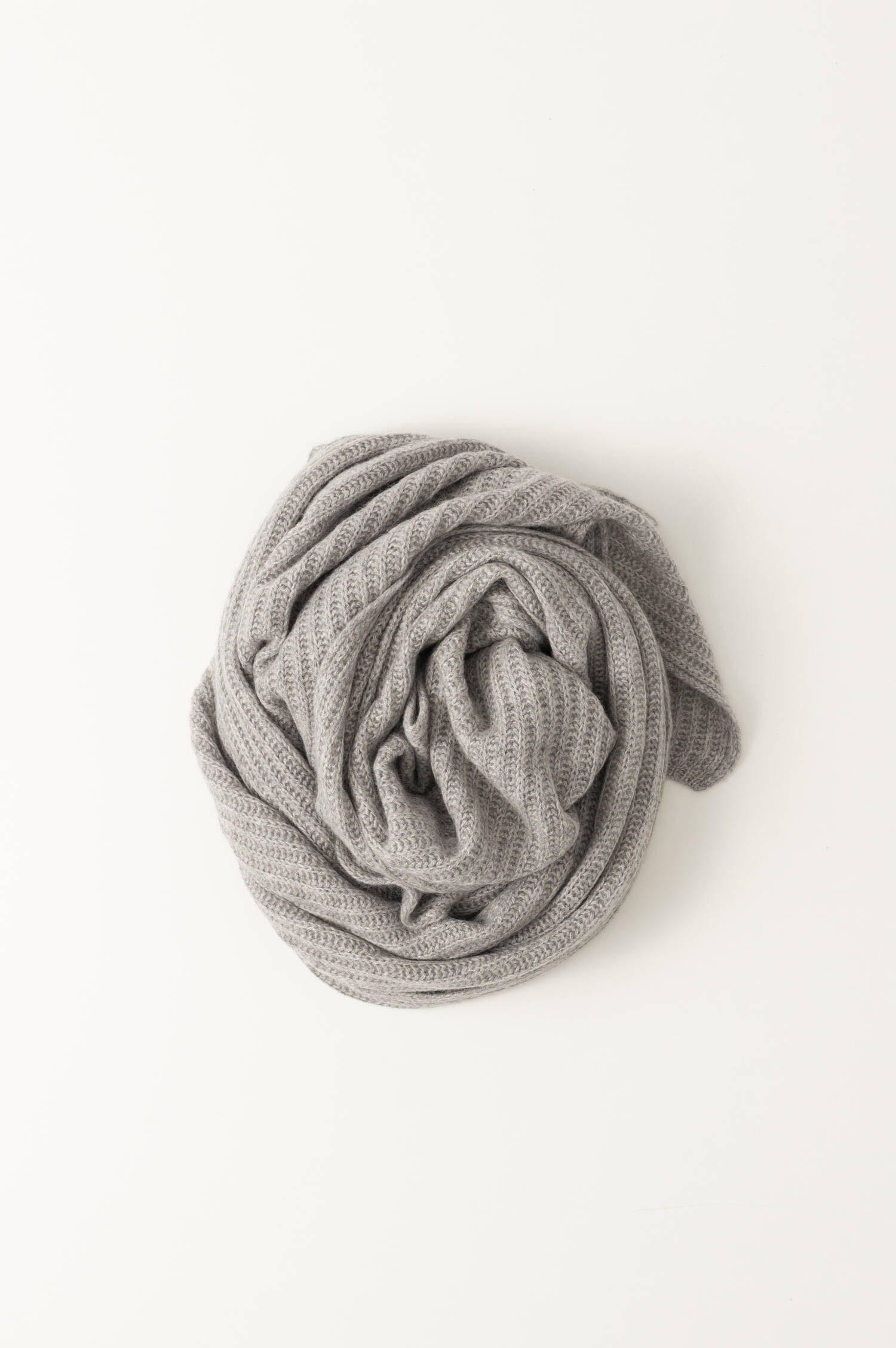 Cashmere-Schal in Grau