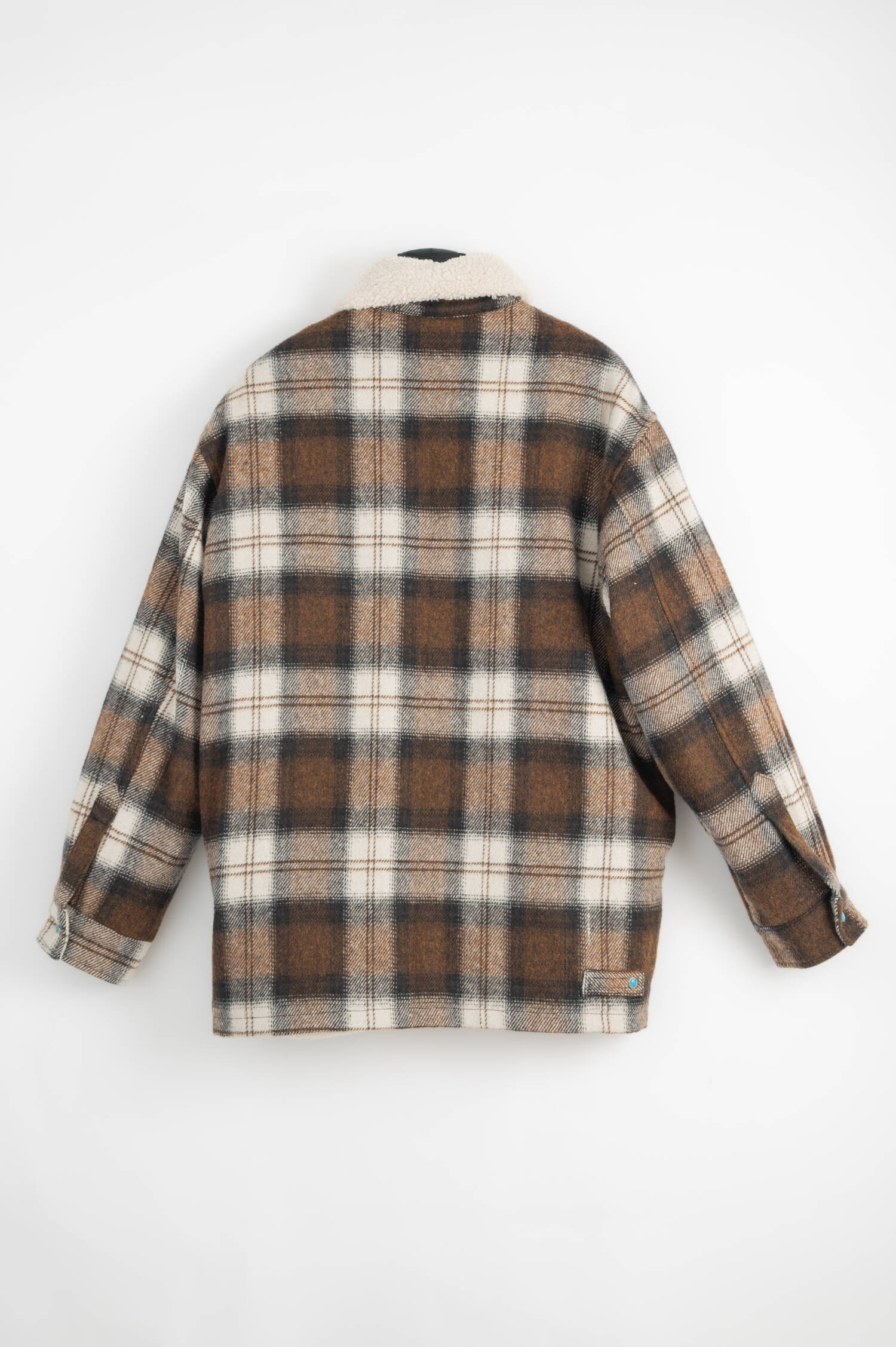 Teddy-Flanell-Jacke OAKLEY in Braun Teddy-Flanell-Jacke OAKLEY in Braun