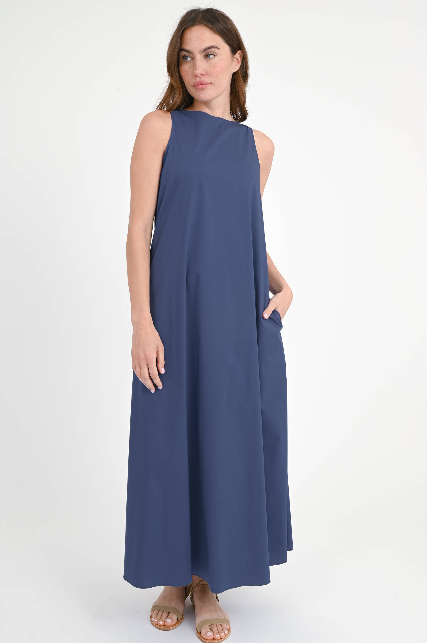 Maxi-Kleid MARKET in Schieferblau