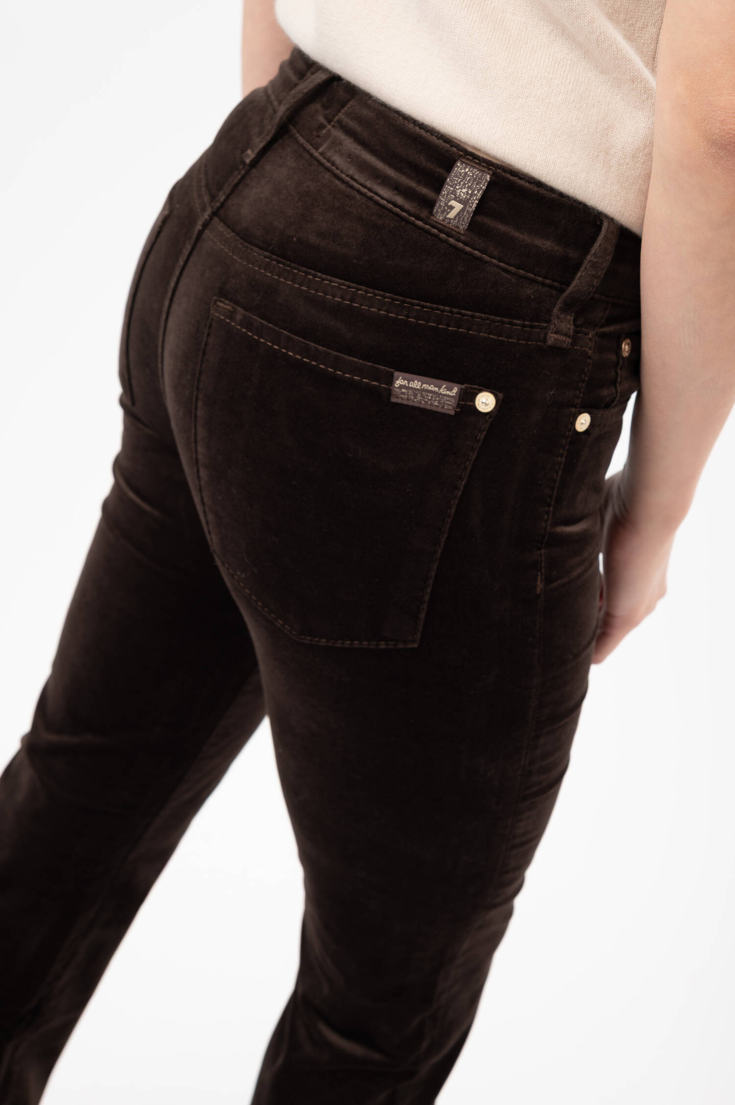 Baumwoll-Mix Hose in Braun Baumwoll-Mix Hose in Braun
