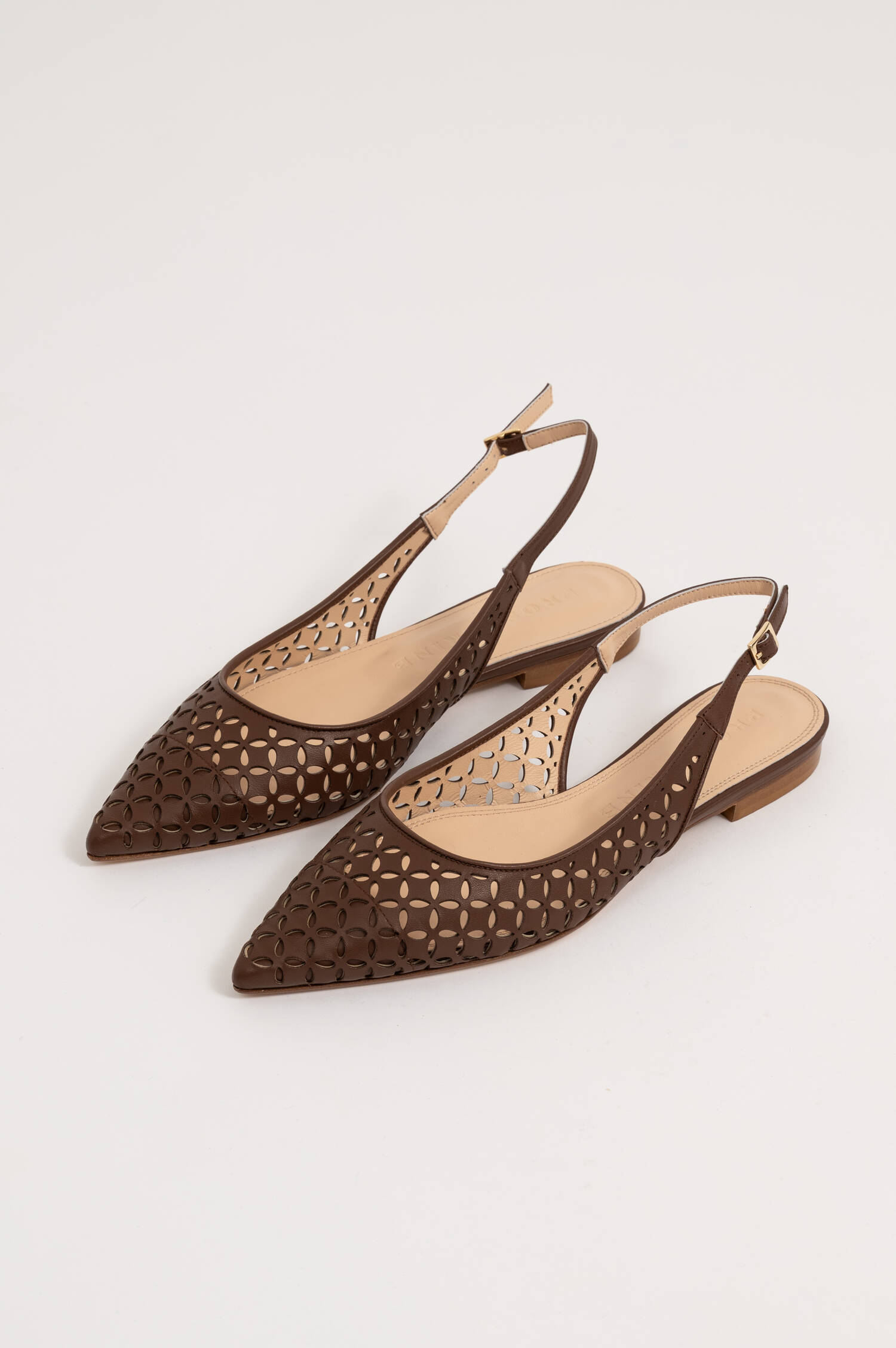 Slingback ROBERTO in Braun