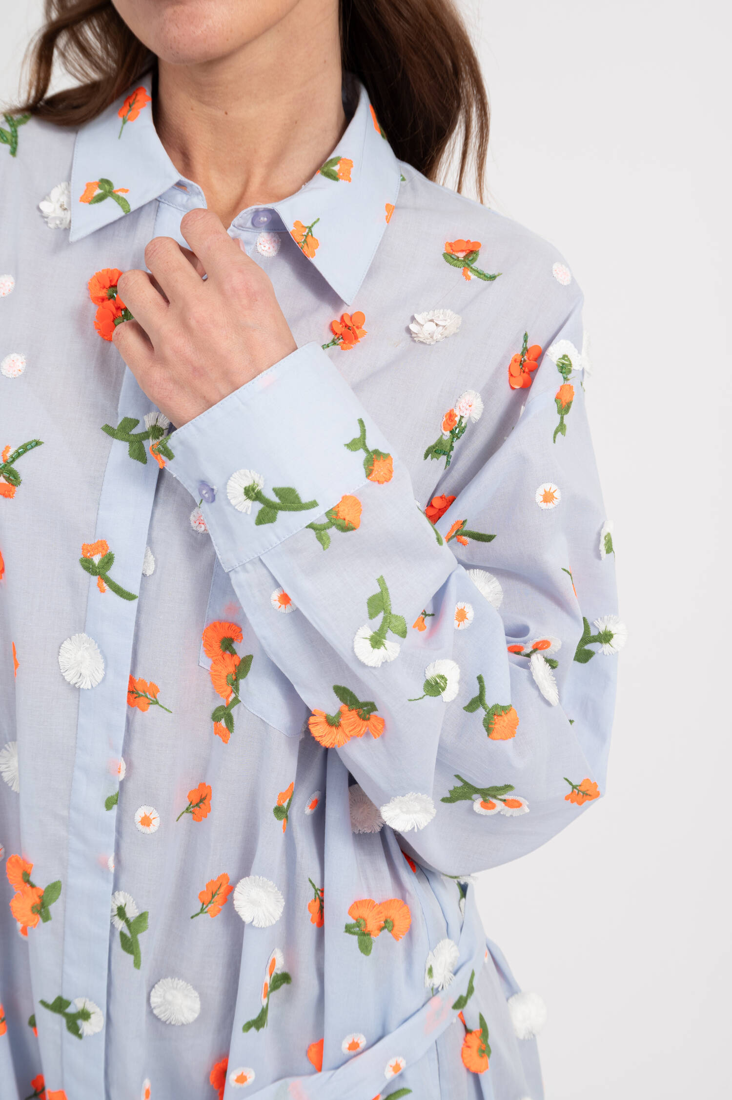 Maxi-Kleid JAMANNA in Hellblau