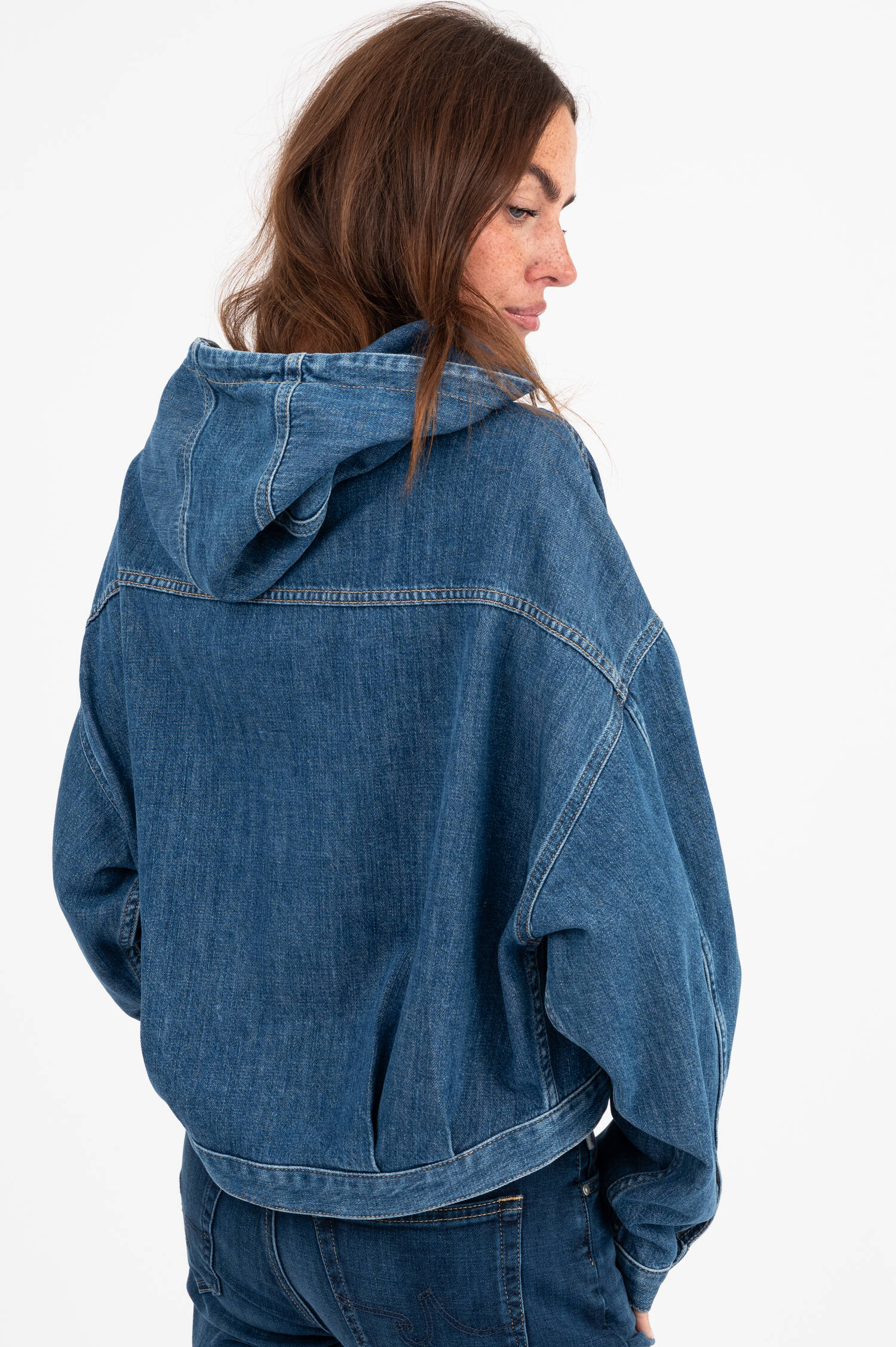 Jeansajacke SHERWOOD in Mittelblau Jeansajacke SHERWOOD in Mittelblau