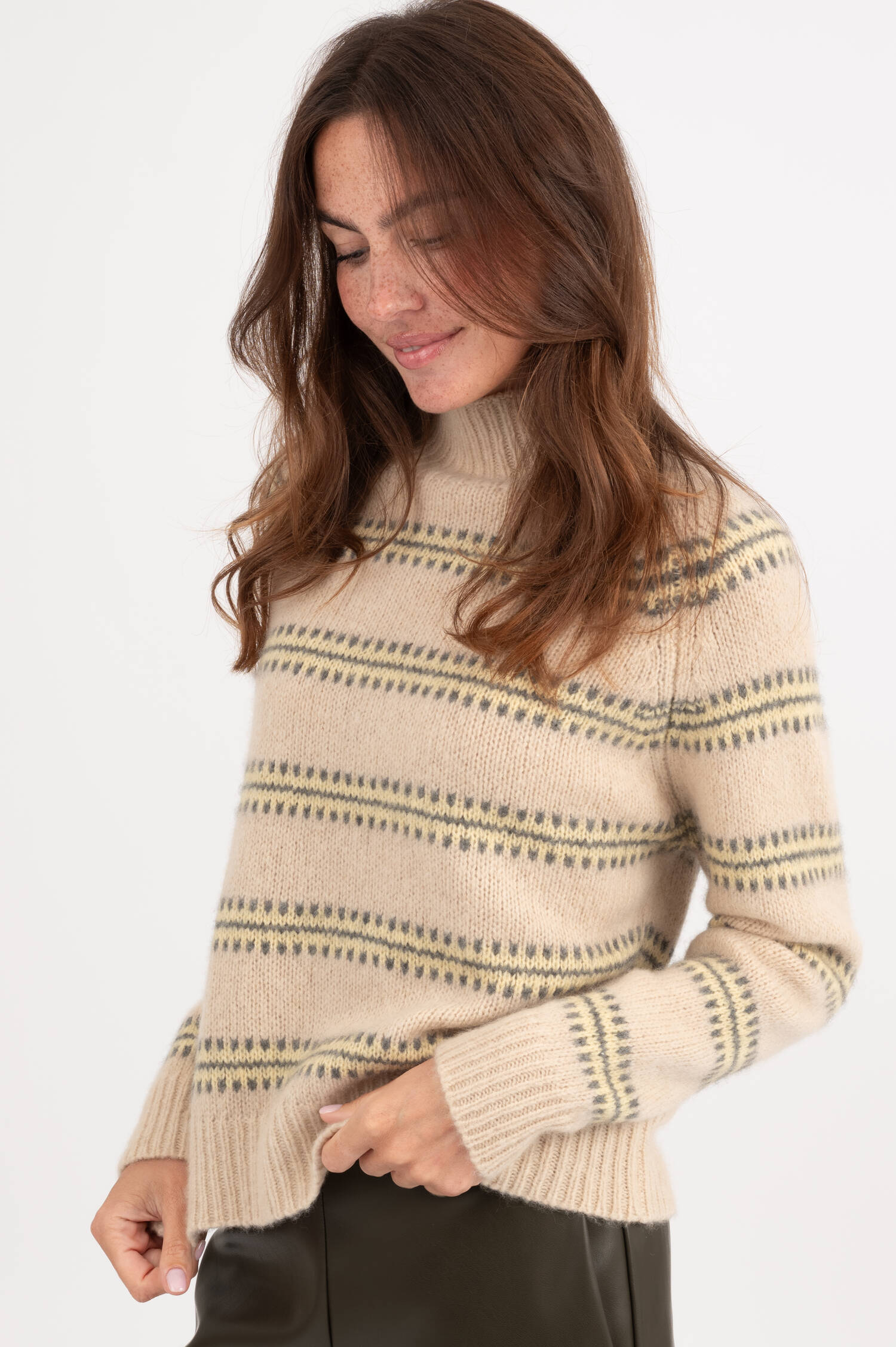 Cashmere Strickpullover in Beige Cashmere Strickpullover in Beige
