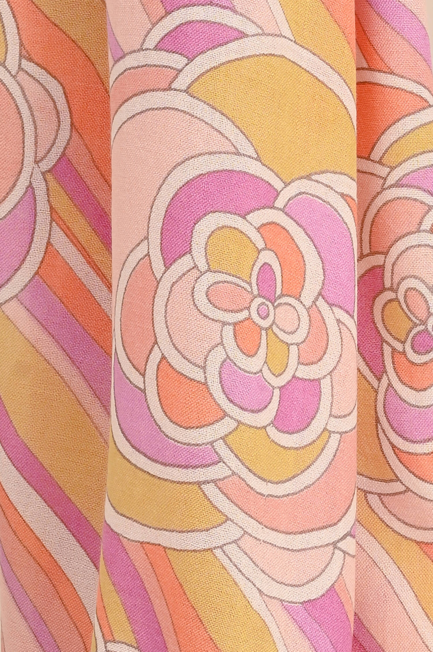 Schal KISA in Multicolor gemustert