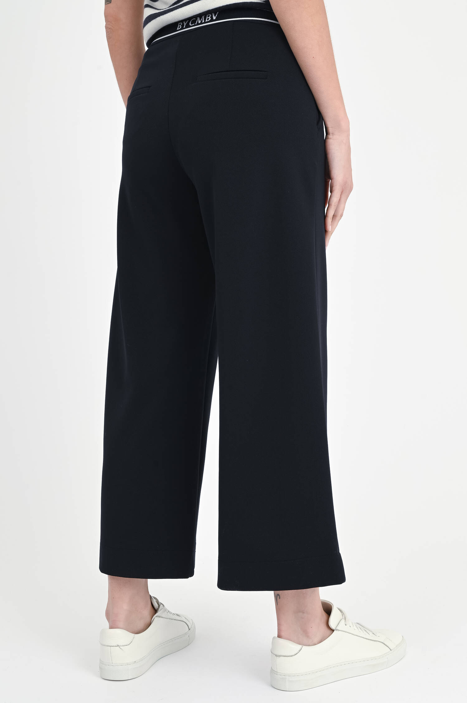 Hose ARINA CROPPED in Navy