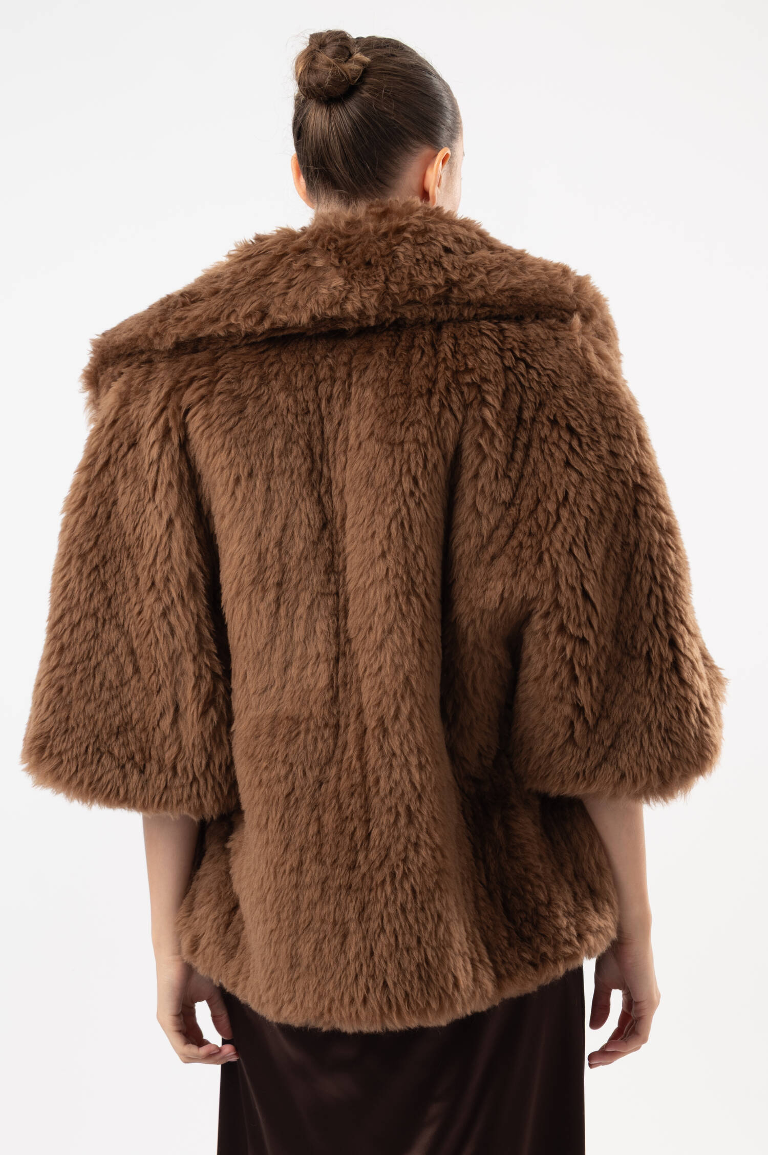 Faux-Fur-Jacke ACCORTA in Braun