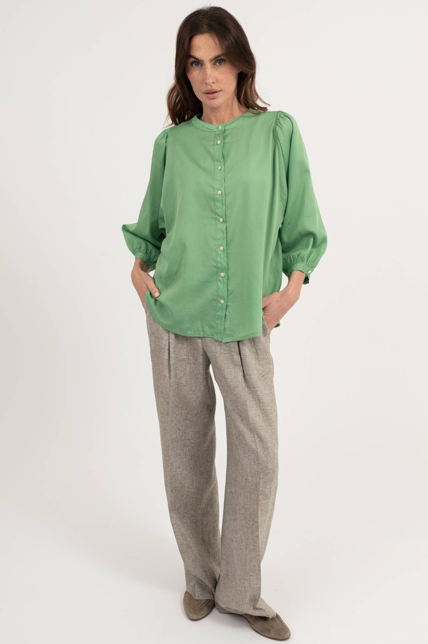 Bluse FAVIOLA in Grün