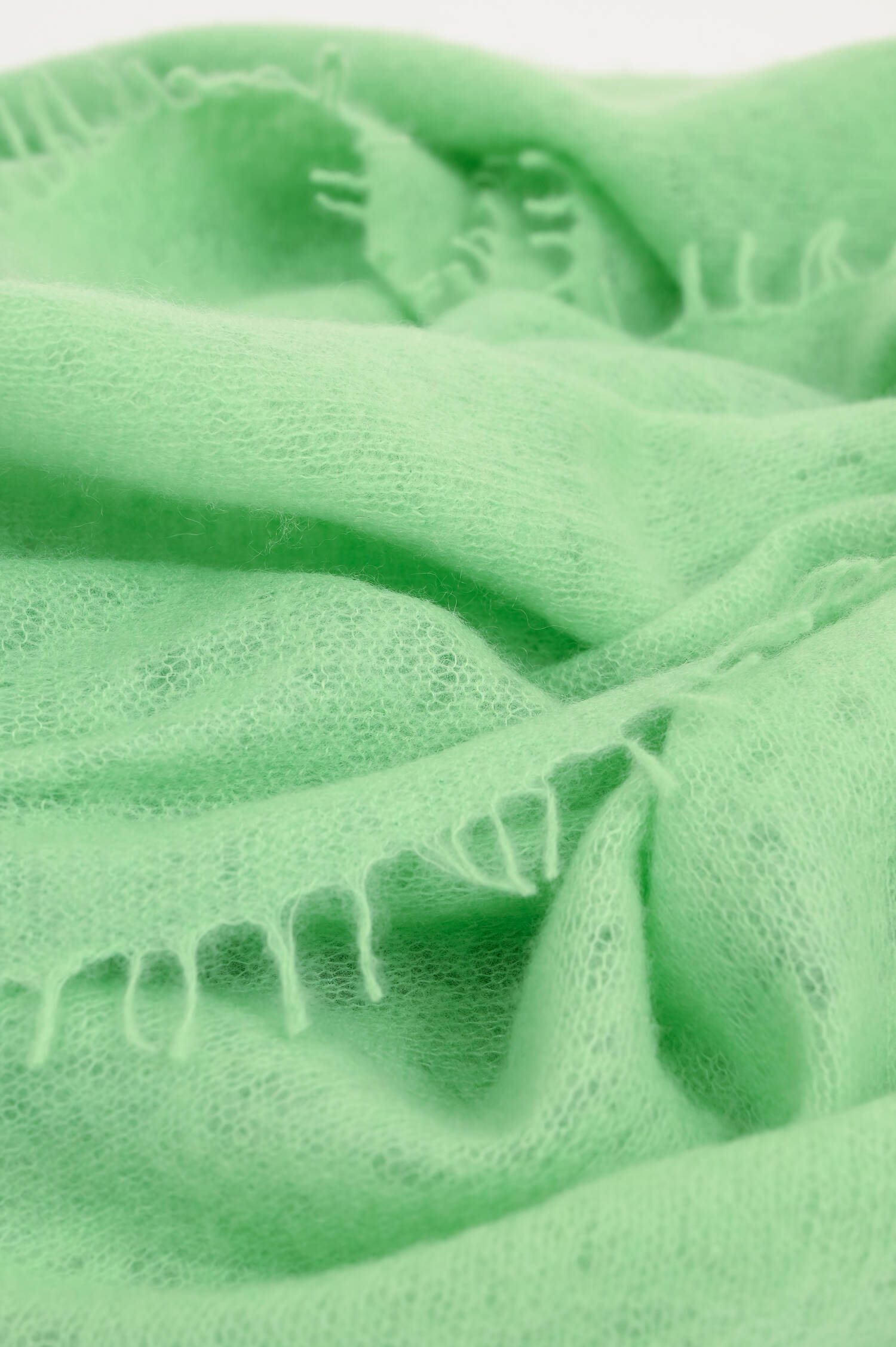 Cashmere-Schal in Hellgrün Cashmere-Schal in Hellgrün