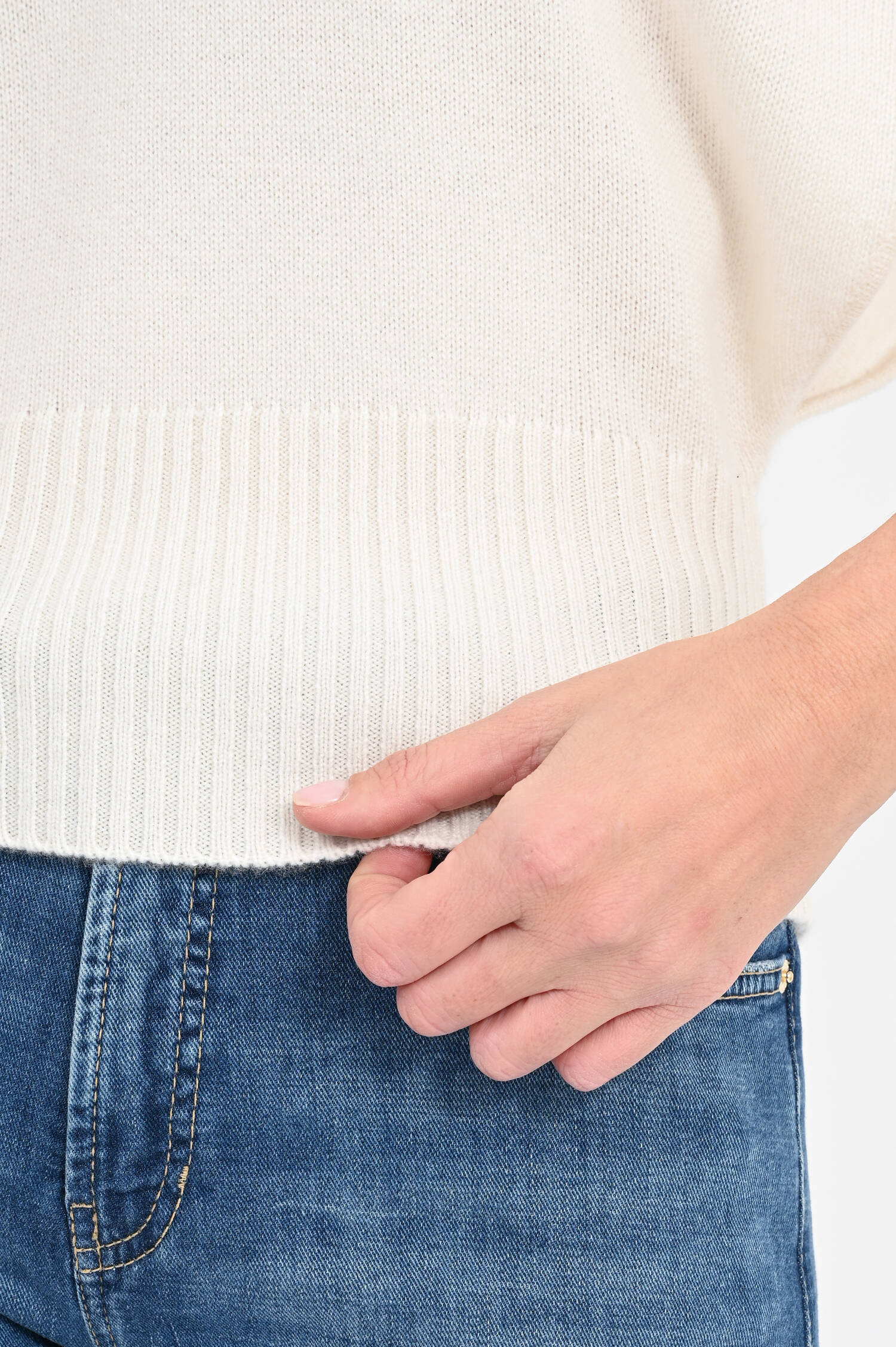 Cashmere-Pullunder ZAYA in Creme Cashmere-Pullunder ZAYA in Creme