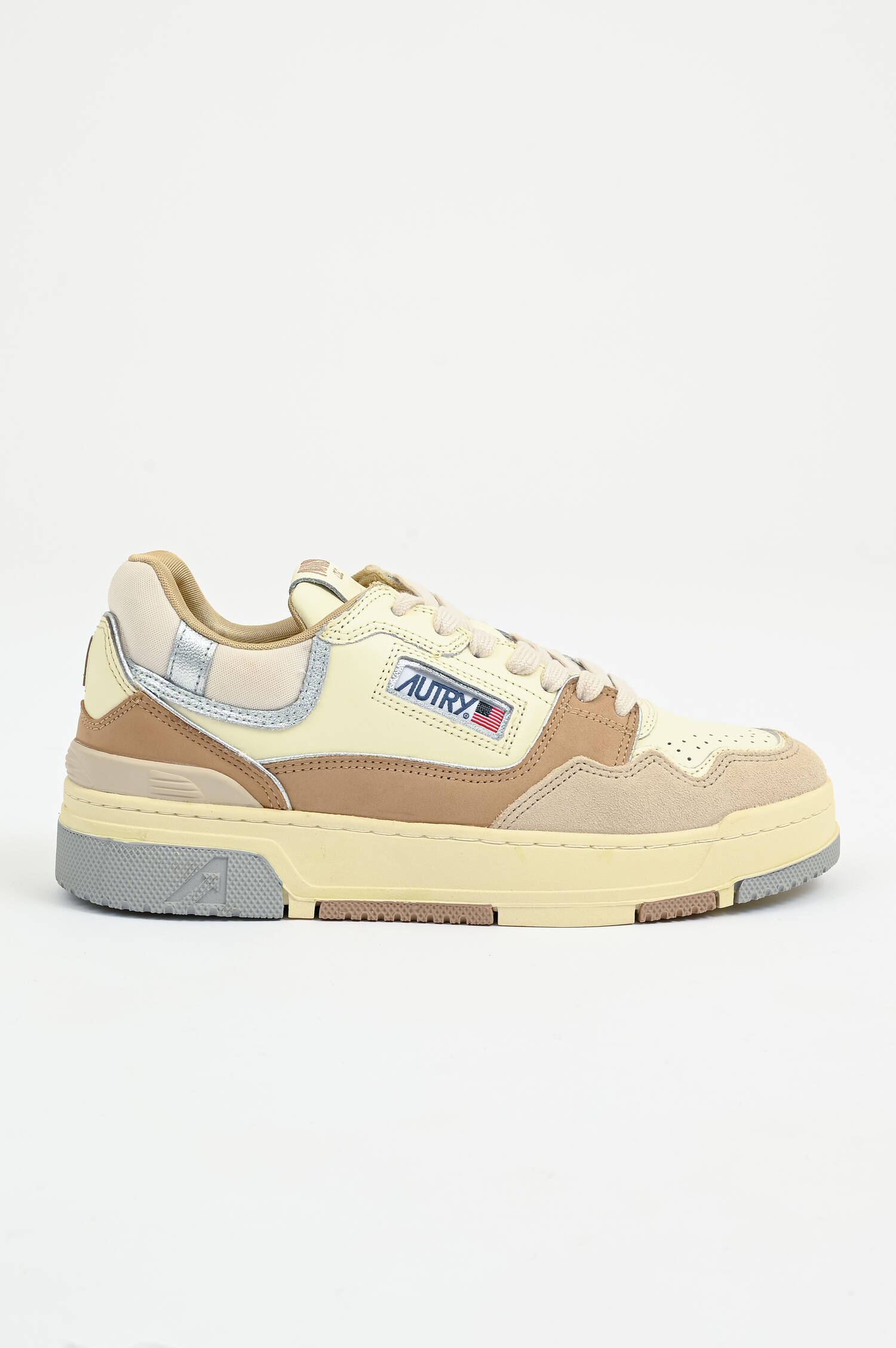 Sneaker CCL LOW in Creme/Beige/Camel