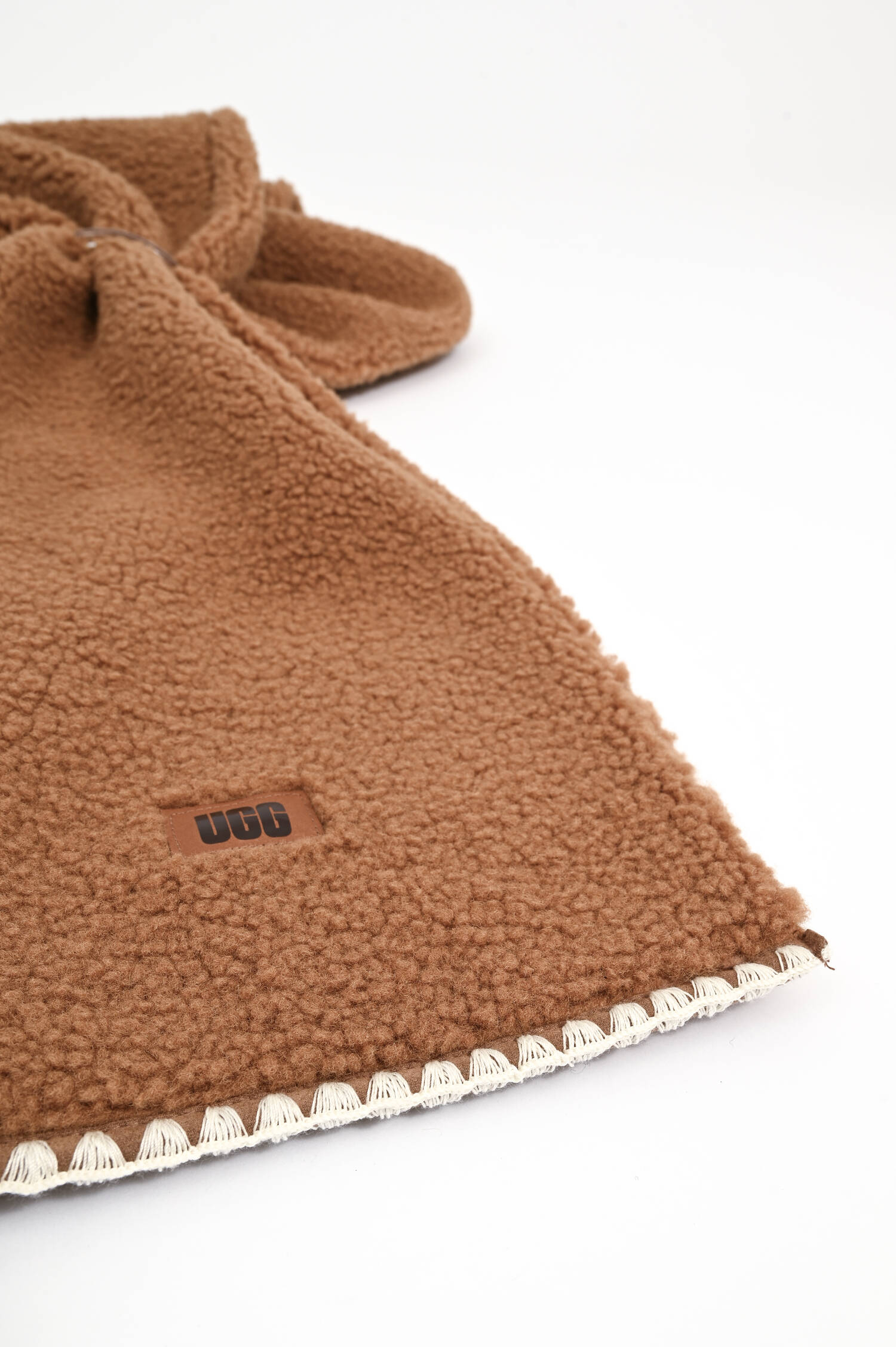 Teddy-Schal SCALLOPED in Chestnut Teddy-Schal SCALLOPED in Chestnut