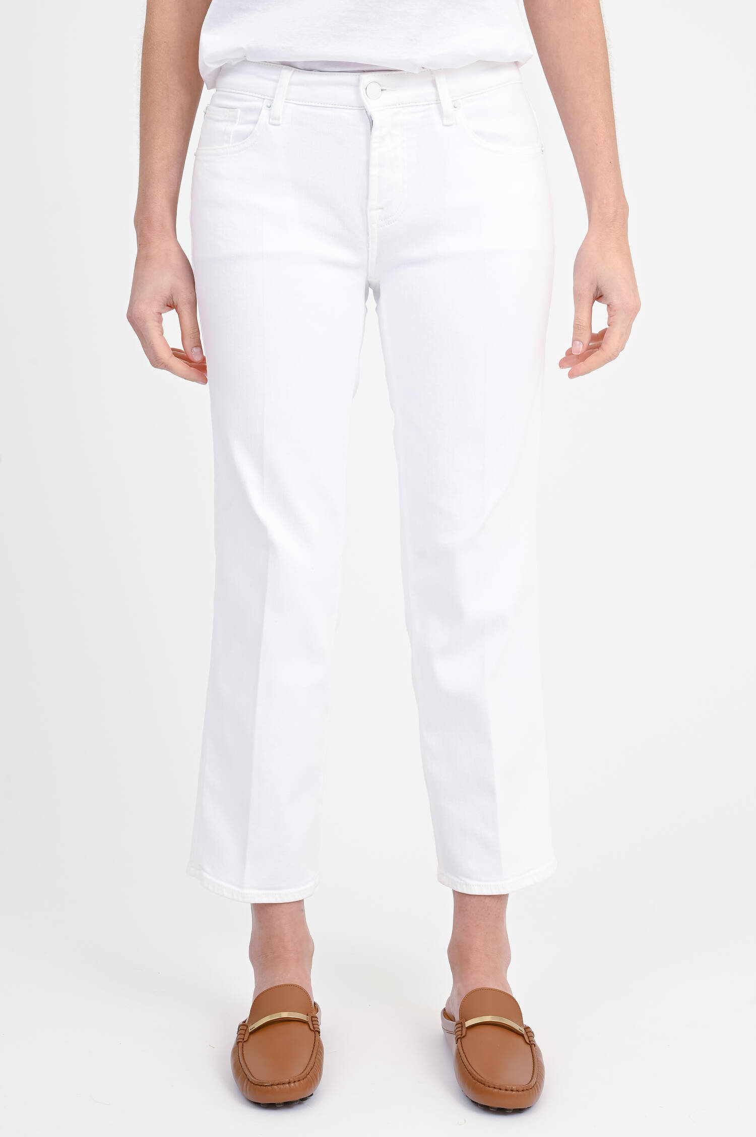 Straight Jeans CALIE in Weiß