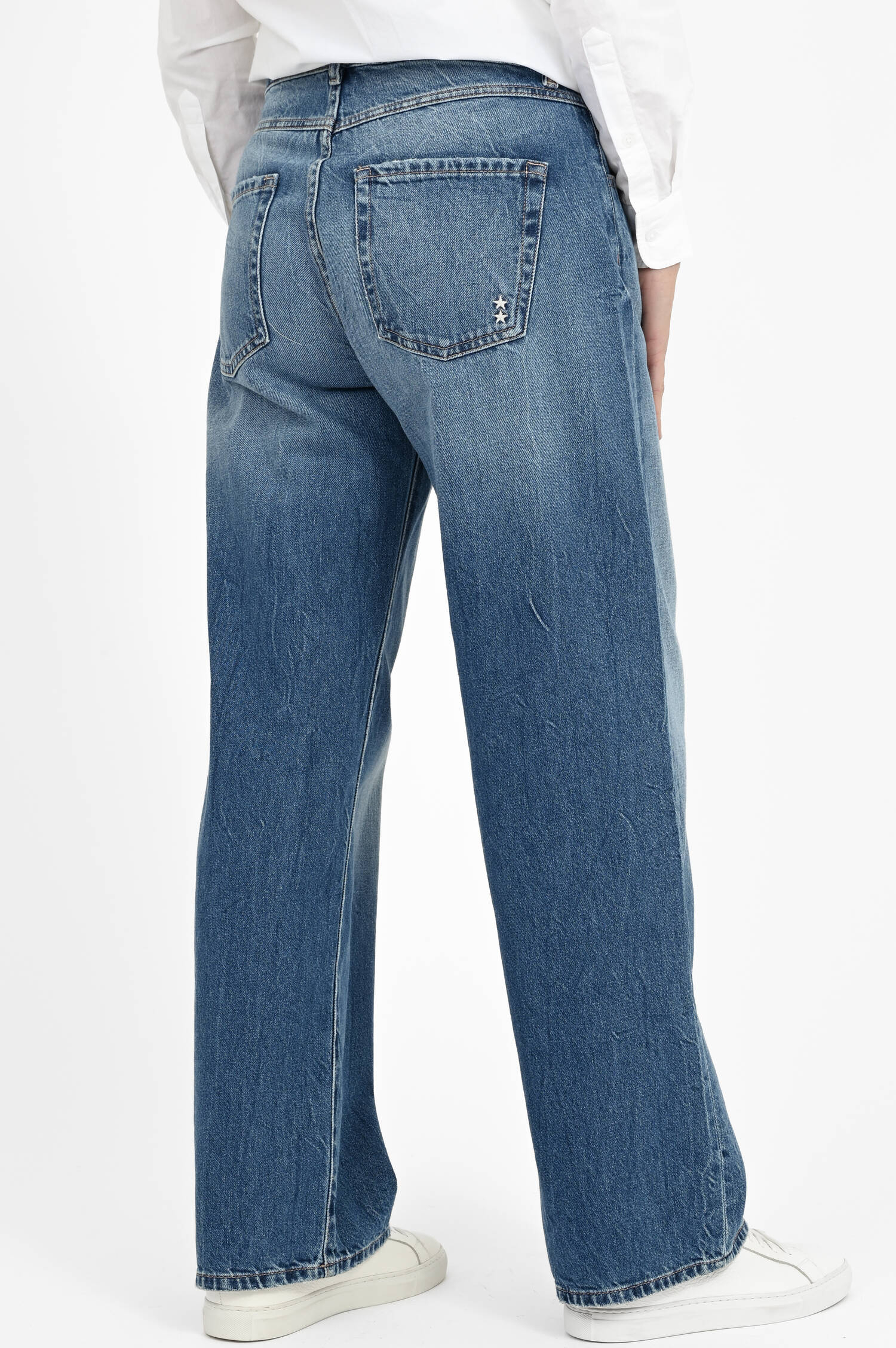 Jeans JILL mit geradem Bein in Washed Blue