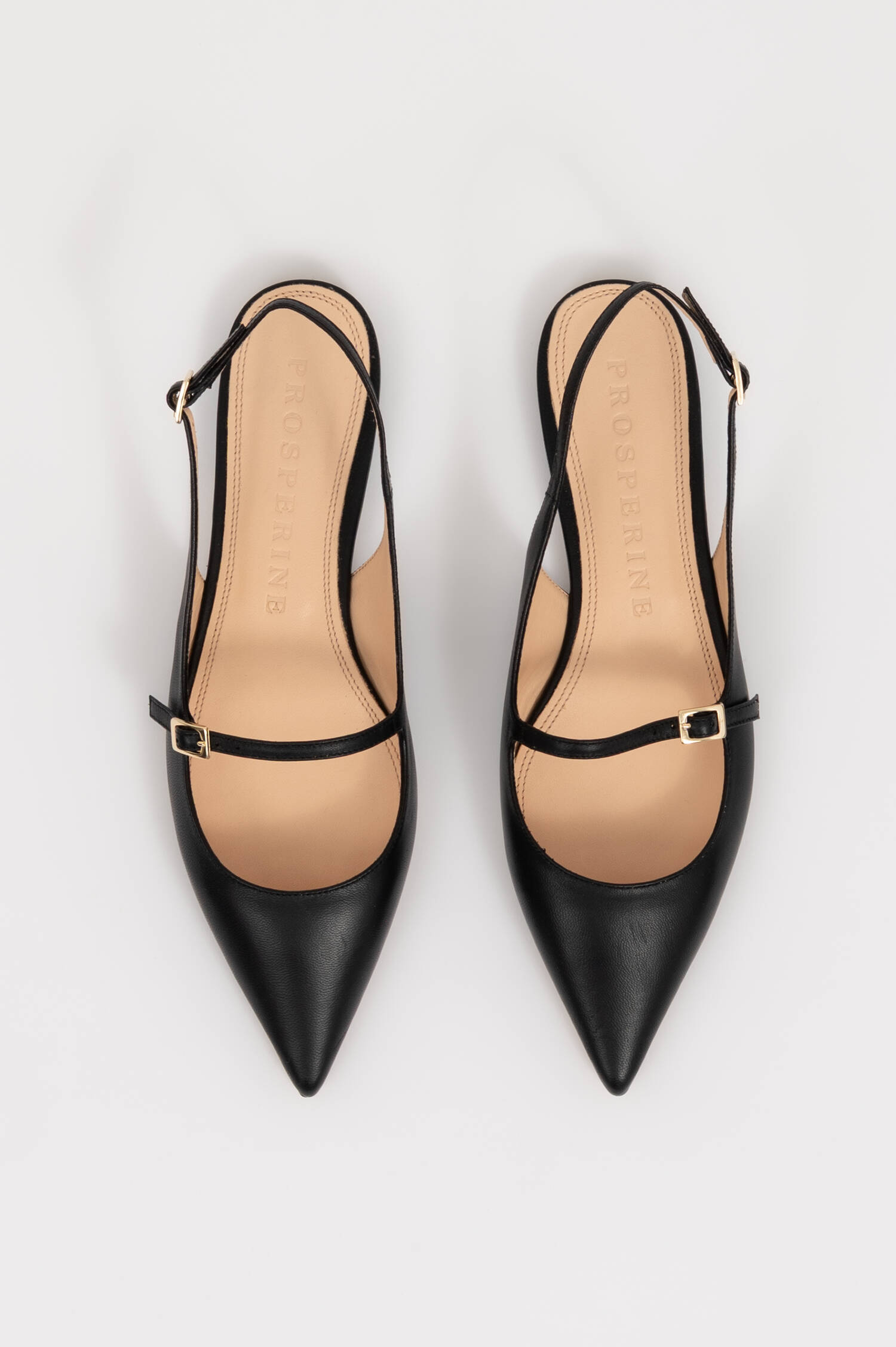 Slingback ROBERTO in Schwarz
