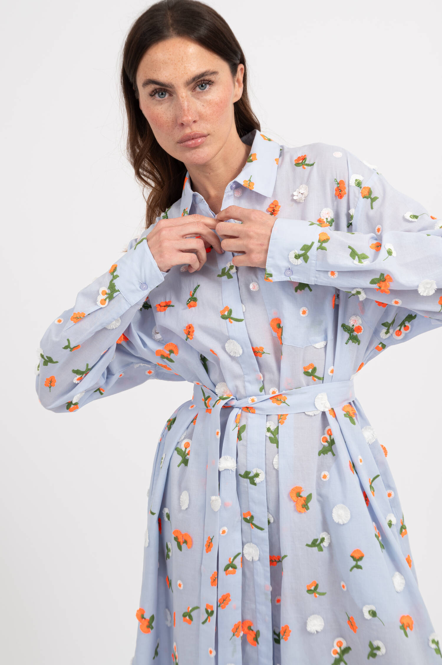 Maxi-Kleid JAMANNA in Hellblau