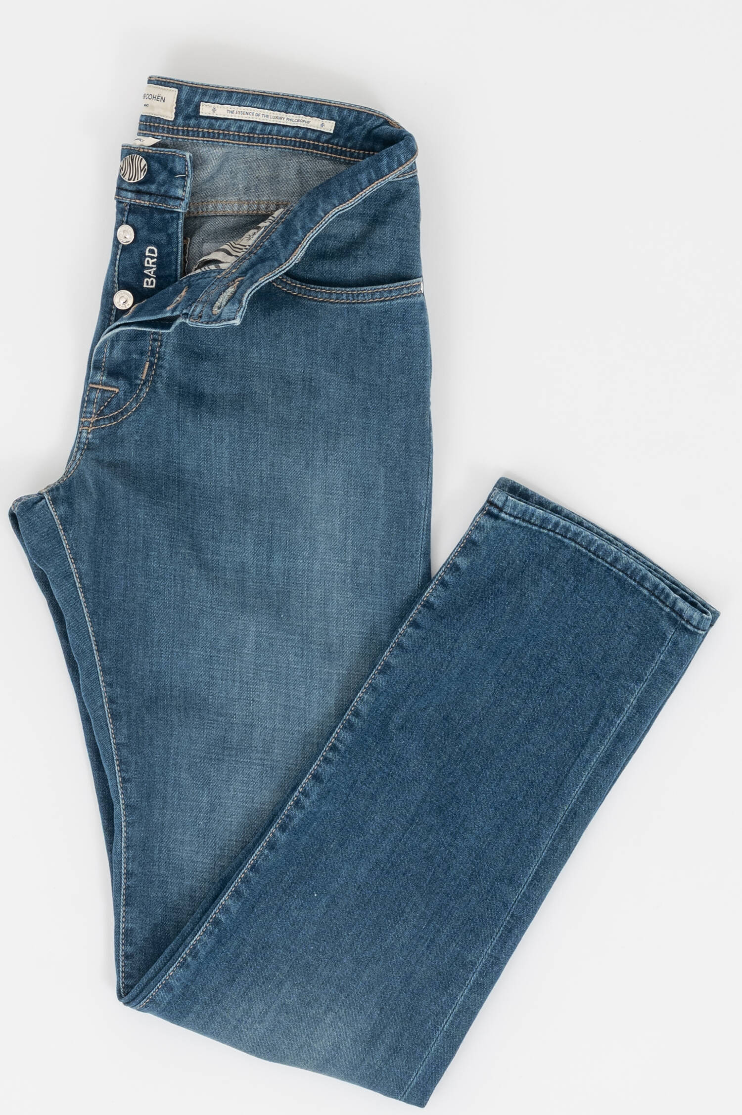 Slim Fit Jeans BARD in Mediumblau